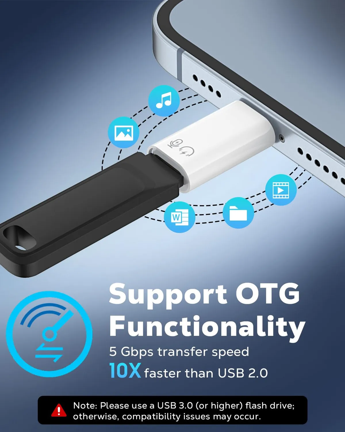 MoKo adattatore USB-C Lightning audio OTG 2 pezzi alluminio