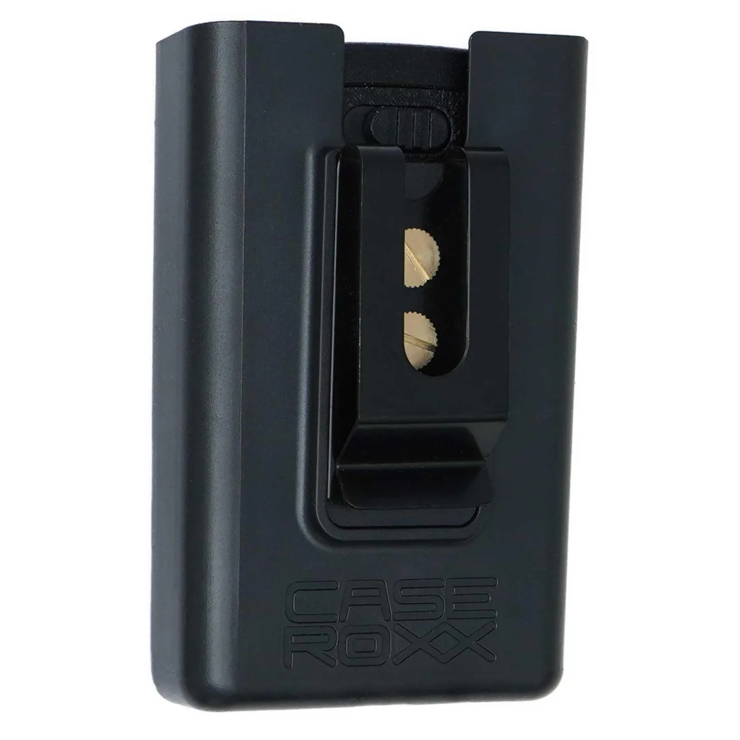 caseroxx Tetra-Pager TPG2200 custodia Motorola Advisor nero clip