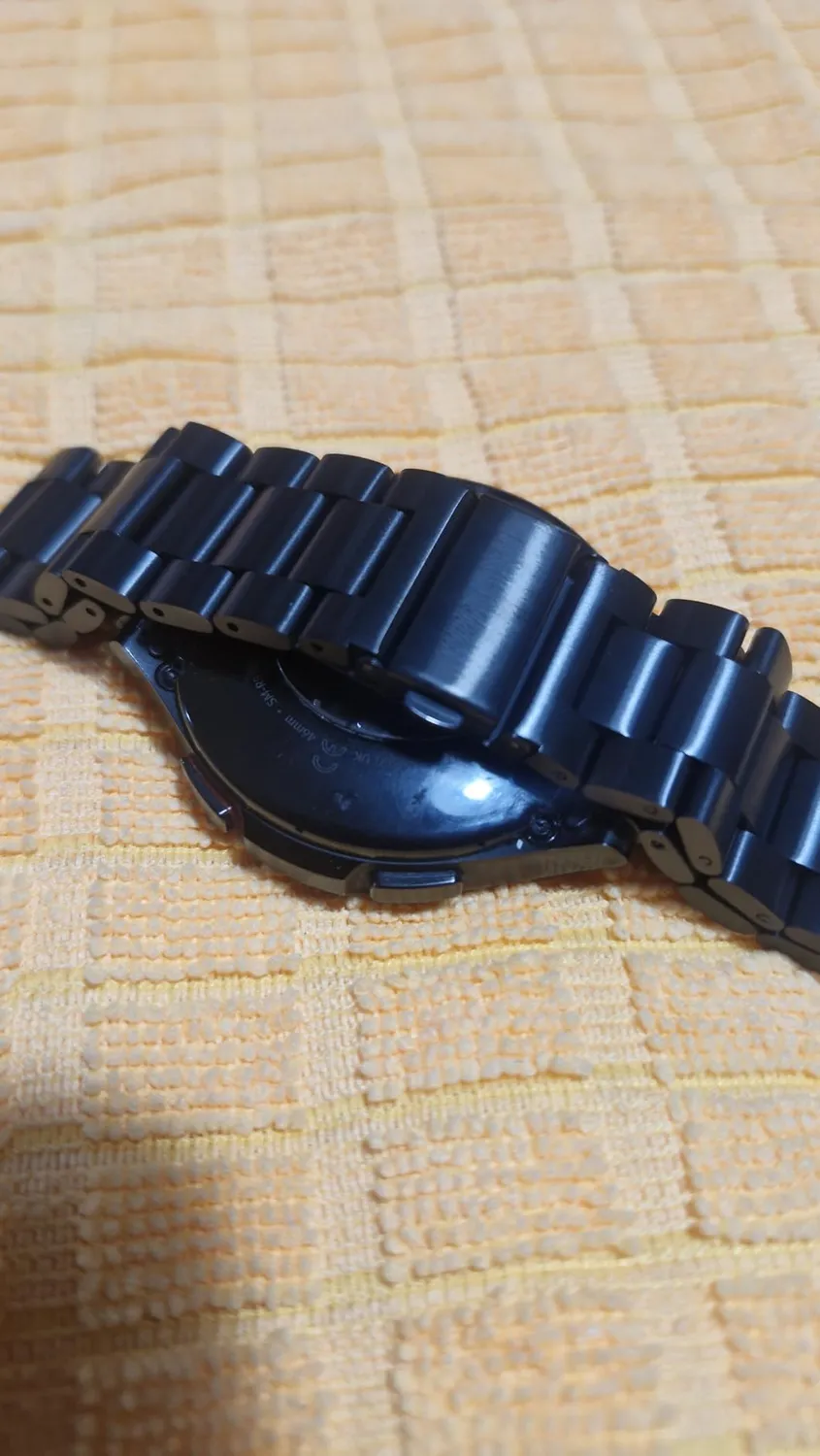 MoKo Cinturino Galaxy Watch Nero Metallo Acciaio