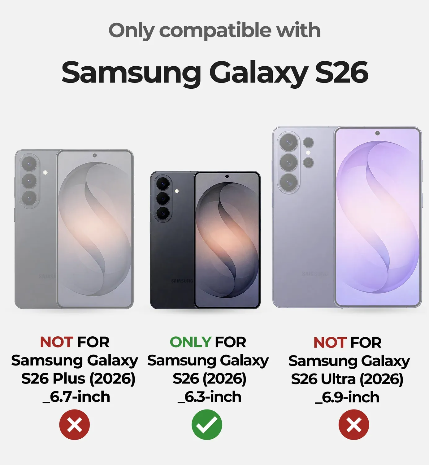 Dexnor Cover Samsung Galaxy S26 6.3 Magnetica Nera Antiurto