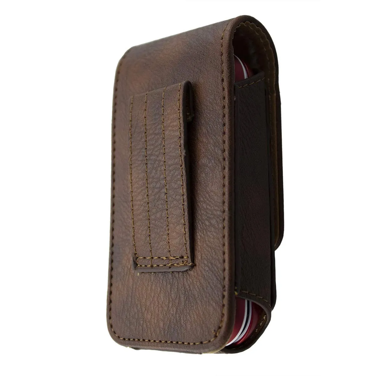 caseroxx per Doro 6060 6061 Leva E30 borsello pelle marrone