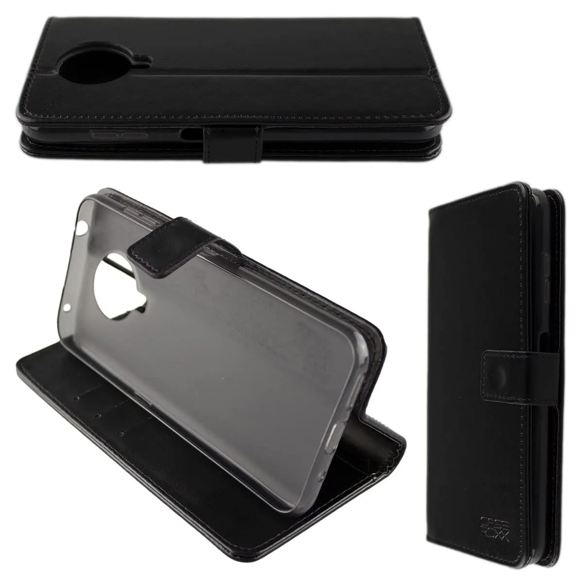 caseroxx custodia Bookstyle Nokia Kids G20 nero portafoglio