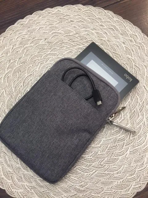 MoKo Custodia Sleeve 6 pollici Kindle Voyage Oasis grigio scuro nylon