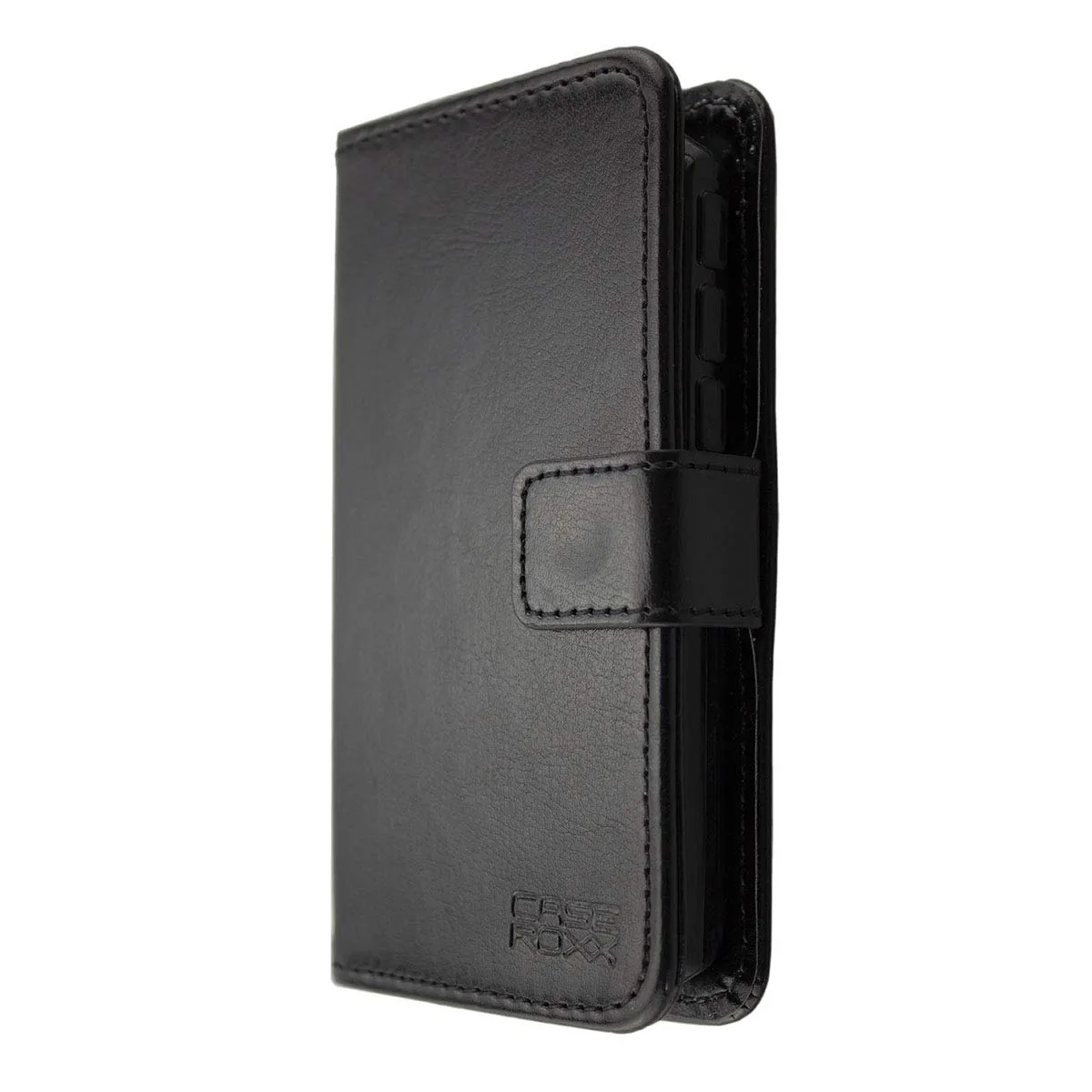 caseroxx Bookstyle Emporia Pure V25 custodia a libro nera