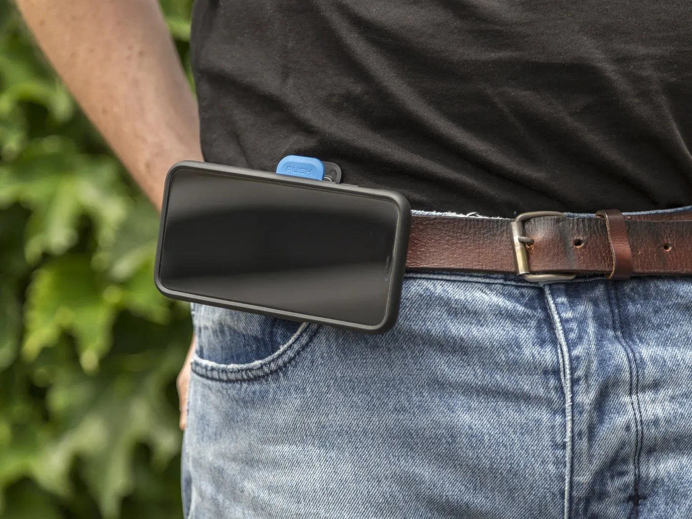 Quad Lock Clip Cintura Multiuso supporto smartphone nero