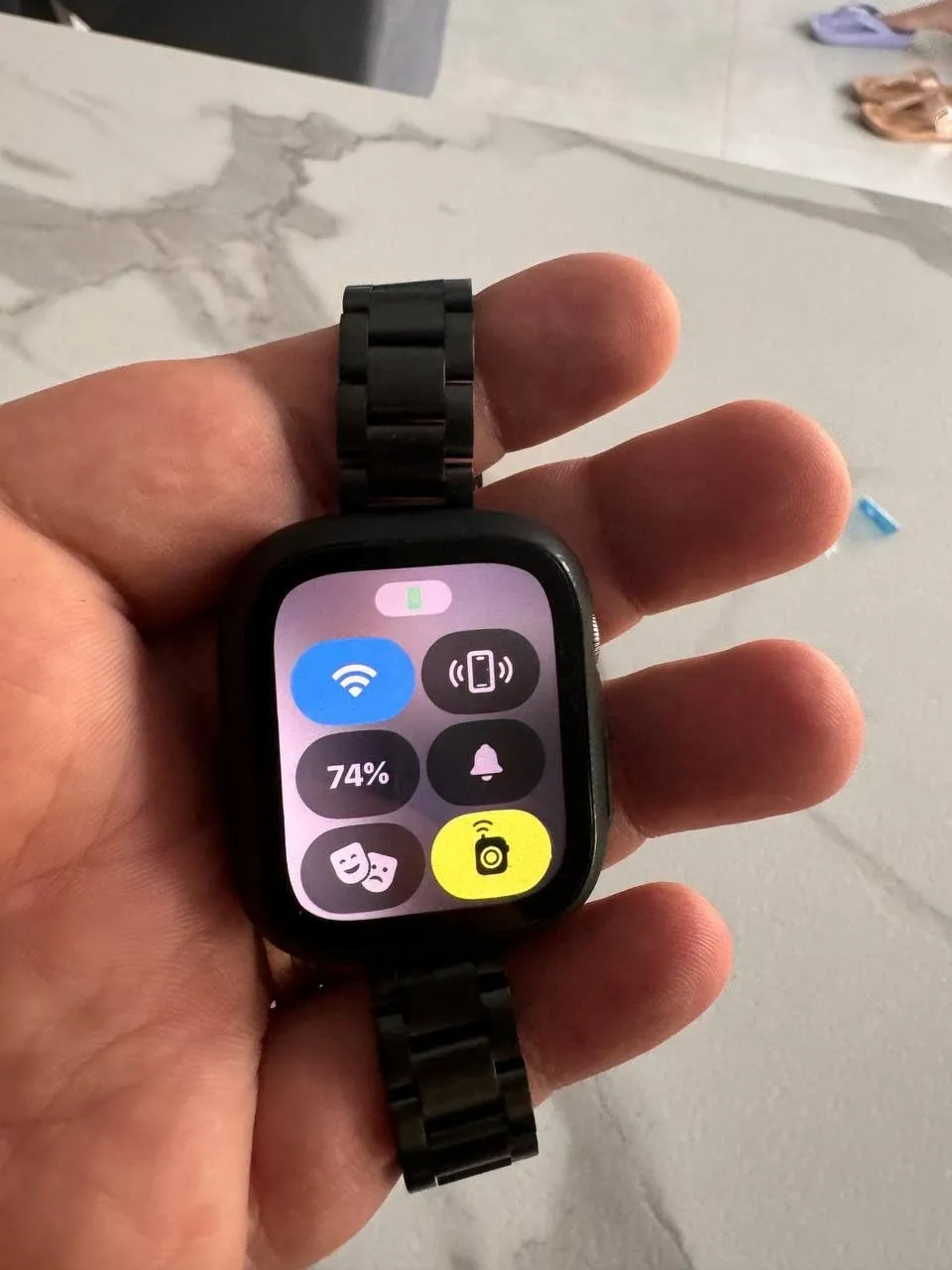 MoKo Cinturino Acciaio Sottile Apple Watch Luce delle Stelle