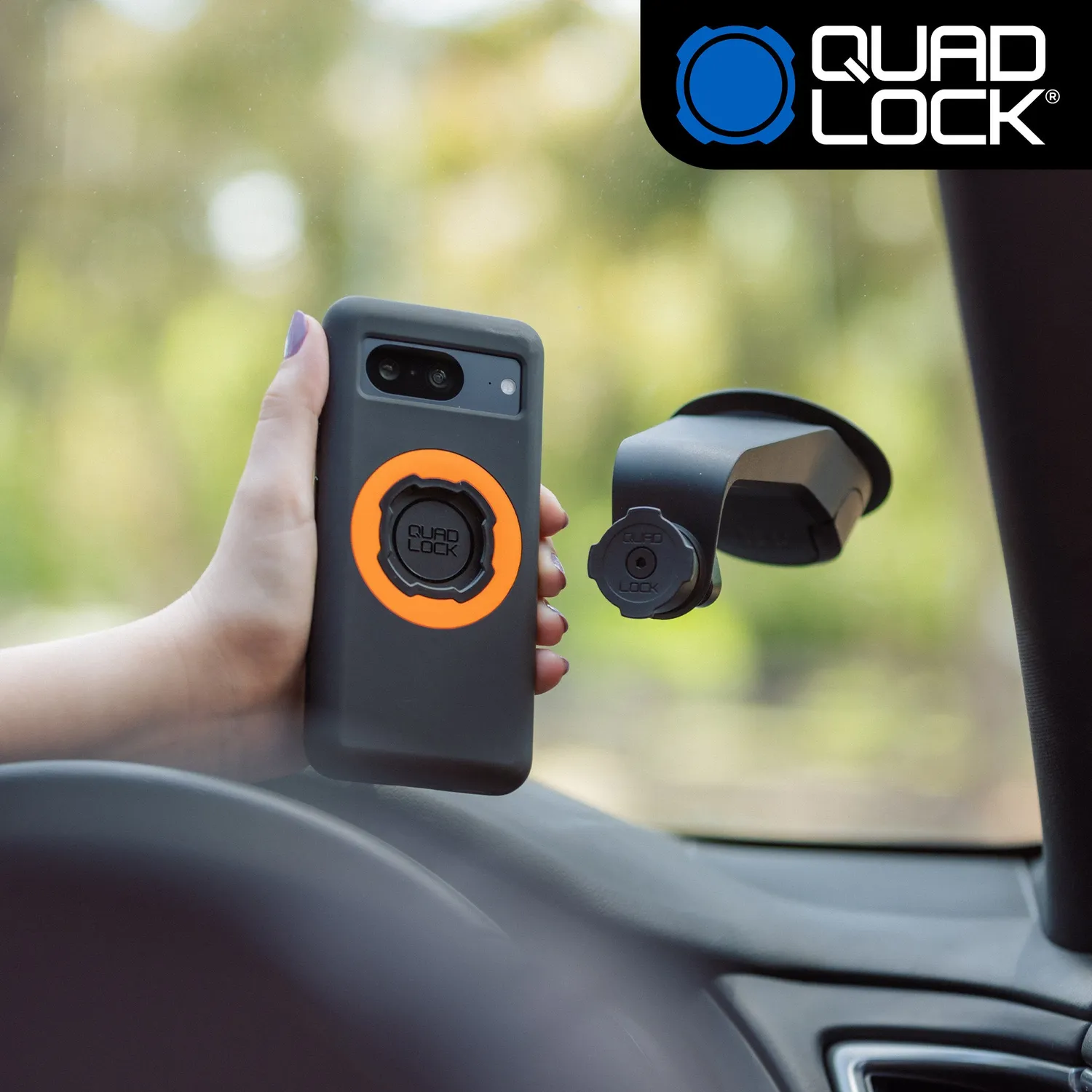 Quad Lock Kit Auto Pixel Bundle supporto cruscotto antivibrazione