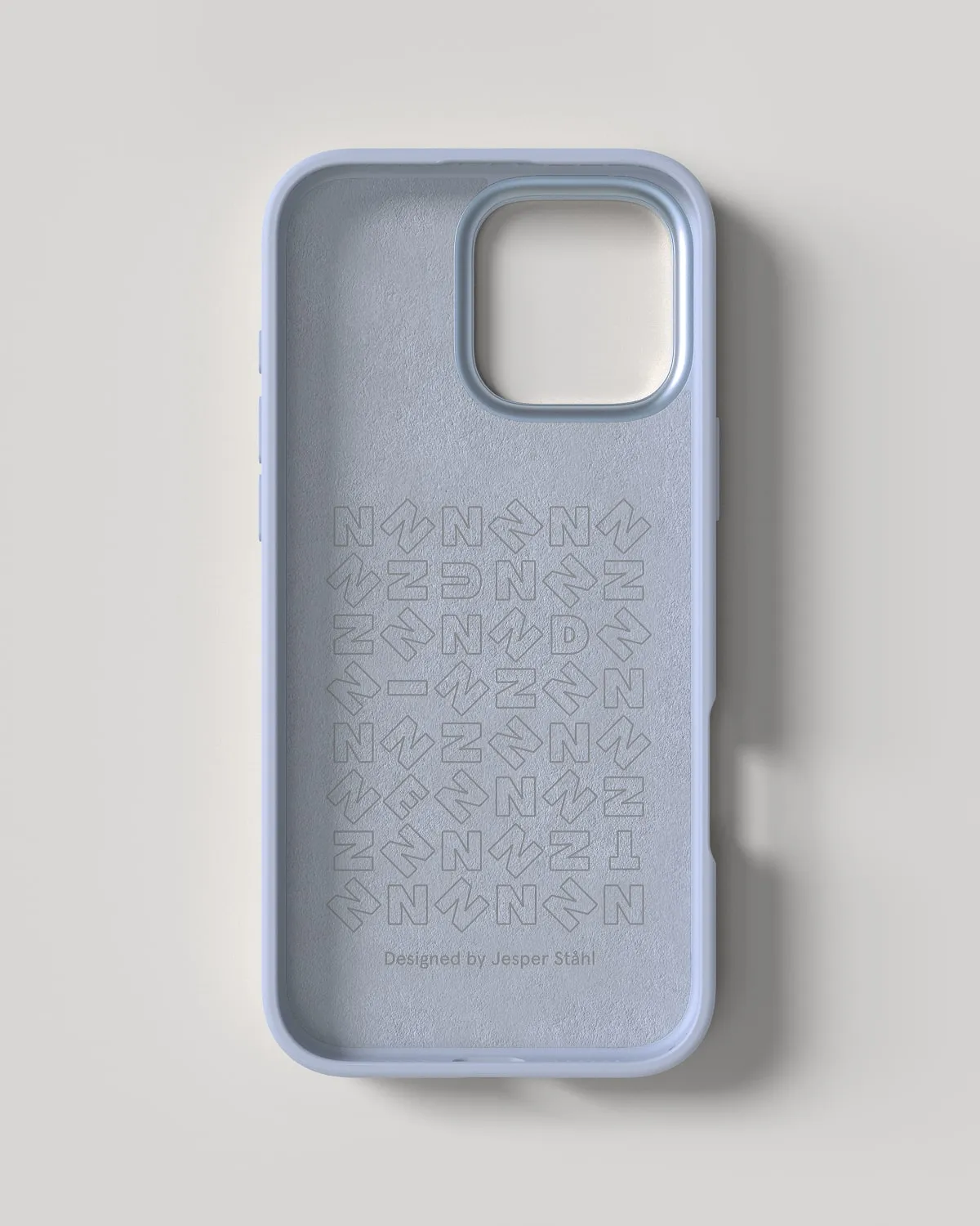 Nudient Bold Case iPhone 16 Pro Max cover Aura Blue MagSafe