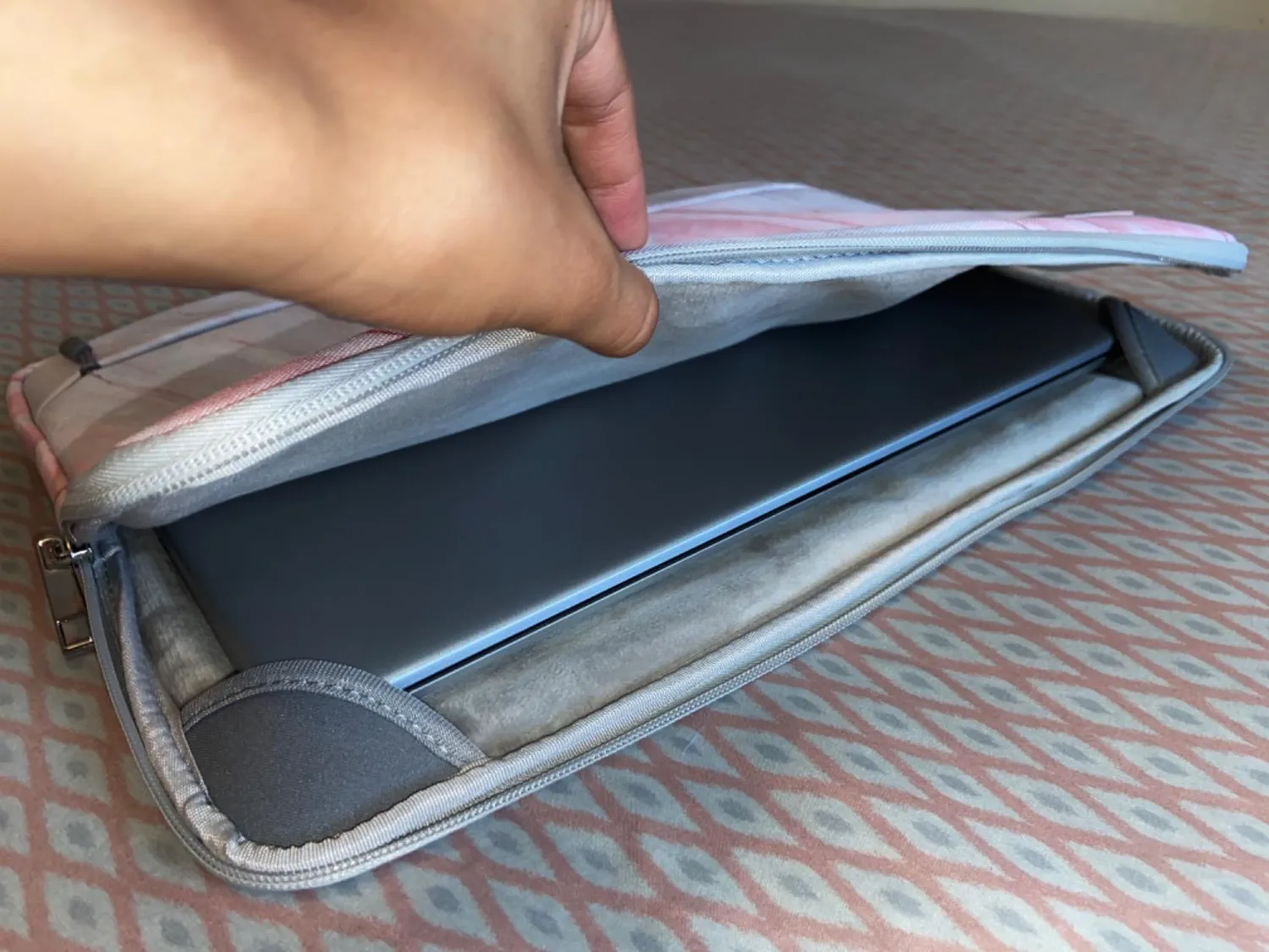 MoKo Borsa Laptop 15,6 Pollici Grigio Scuro Impermeabile