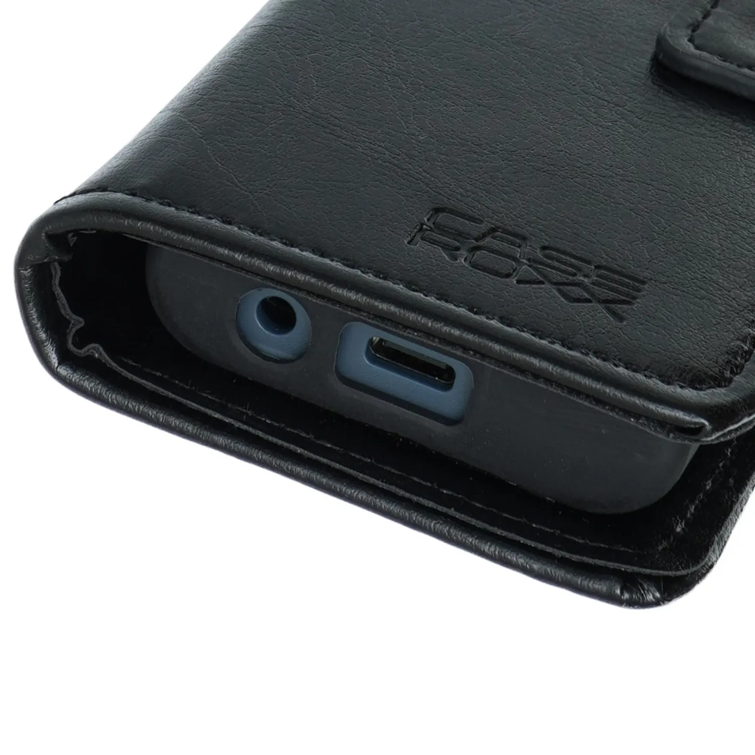 caseroxx Bookstyle custodia libro Nokia 108 4G nera portacarte