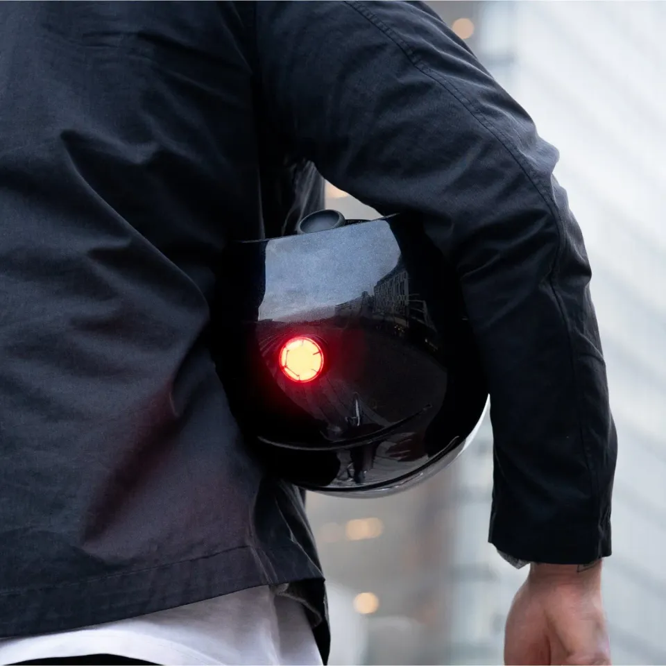 Shapeheart Supporto Magnetico Casco Luci Bici Adesivo 3M Universale