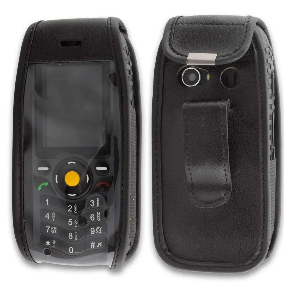 caseroxx Cat B25 custodia cintura pelle nera