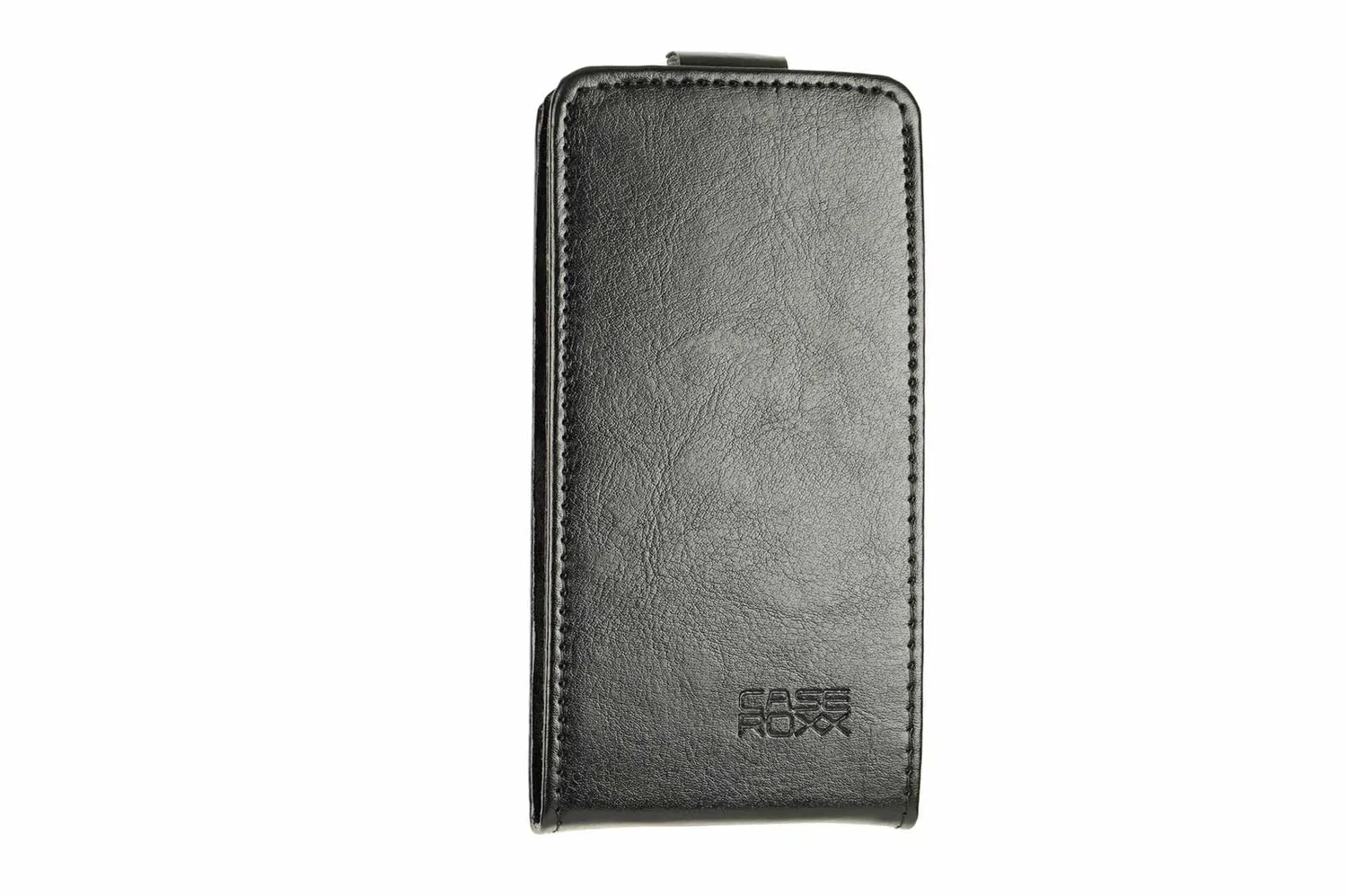 caseroxx Crosscall Spider-X5 flip cover nera magnetica