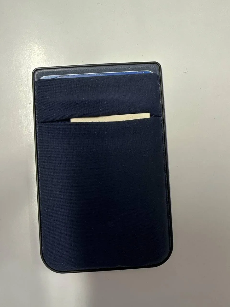 CloudValley MagSafe Portafoglio Magnetico iPhone blu elastico