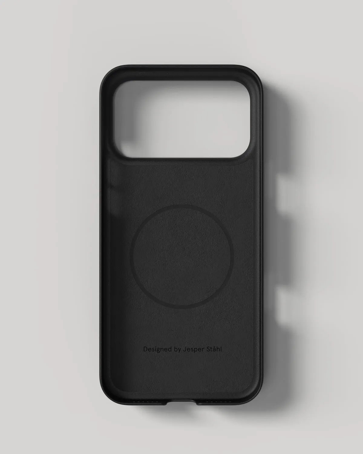 Nudient Thin Case iPhone 18 Pro Max custodia Ink Black MagSafe