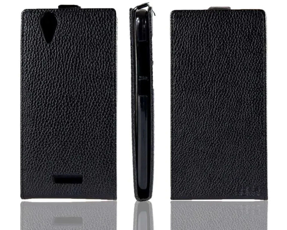 caseroxx Flip Cover Acer Liquid Z630 Z630S custodia nero