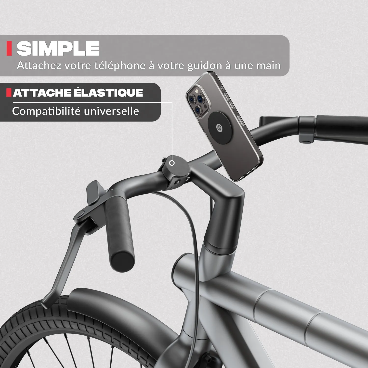 Shapeheart Bike Classique supporto magnetico bici universale