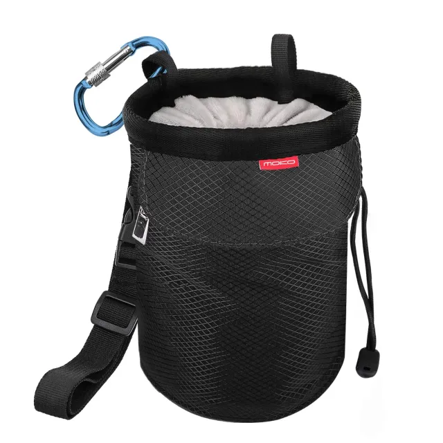 MoKo Borsa Magnesio Arrampicata Nera con Cintura