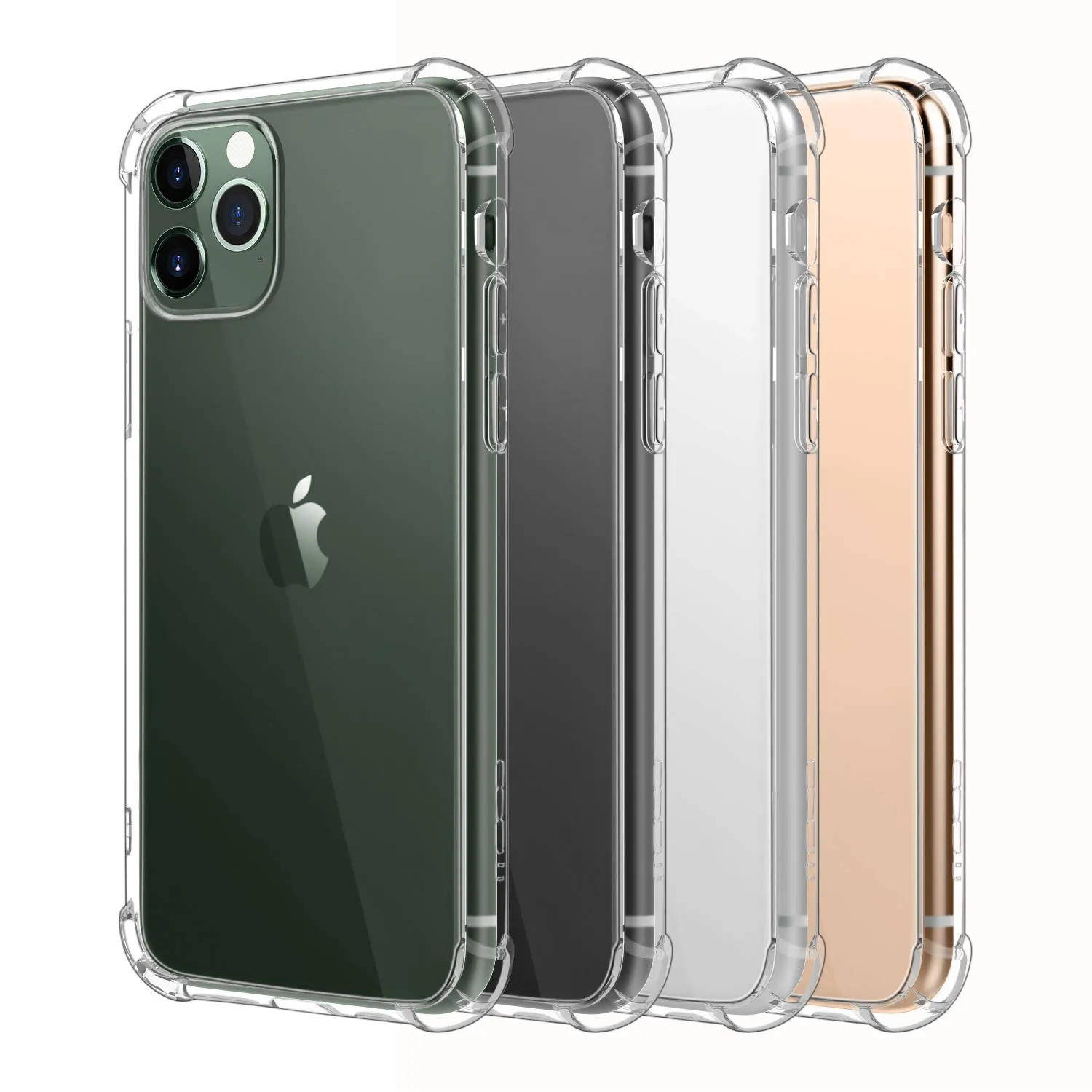MoKo iPhone 11 Pro Max 6,5" cover trasparente antiurto