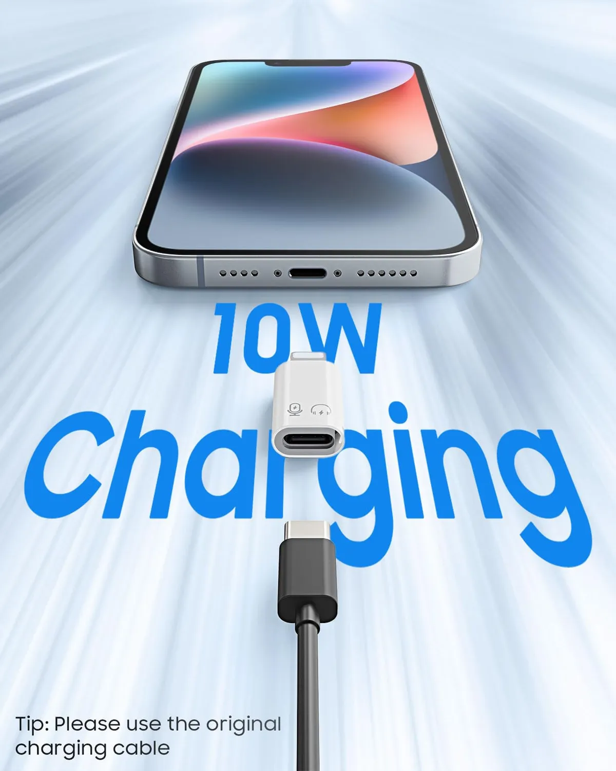 MoKo Adattatore Lightning USB-C+USB-A 2 Pezzi OTG