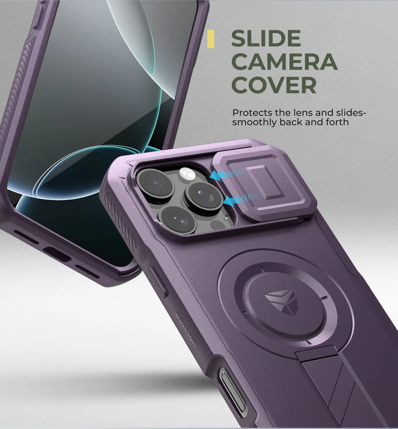 Dexnor iPhone 16 Pro Max Cover viola MagSafe