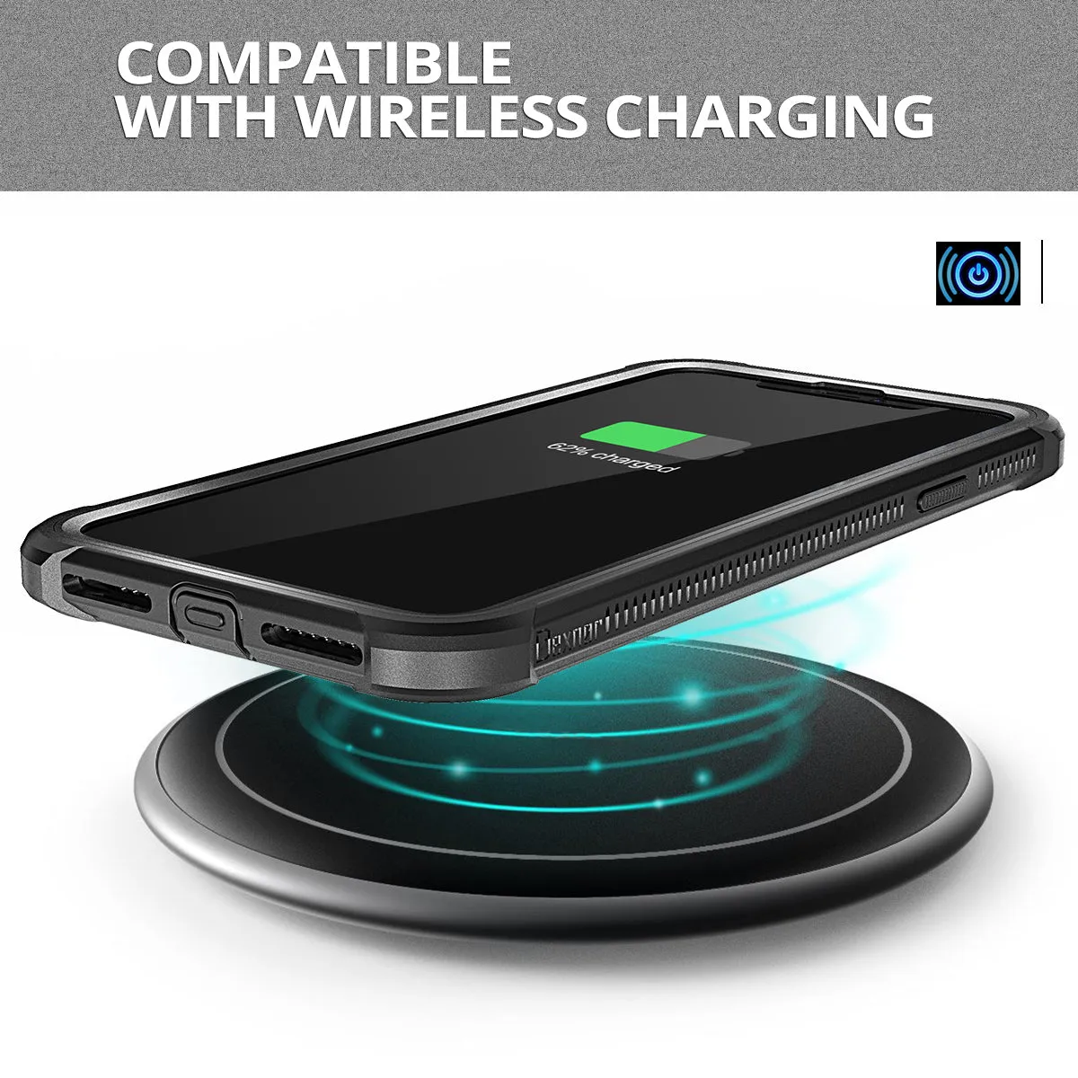 Dexnor Cover iPhone 11 Pro Max Nera Antishock