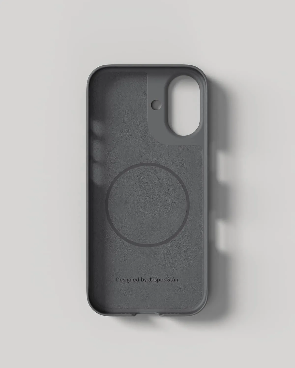 Nudient Thin Case custodia iPhone 17 Ash Grey MagSafe