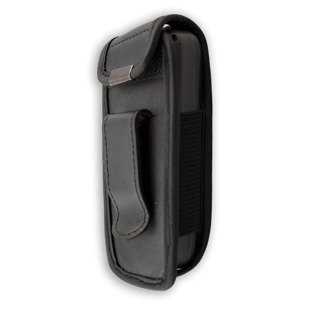 caseroxx Nokia 1209 custodia cintura vera pelle nero