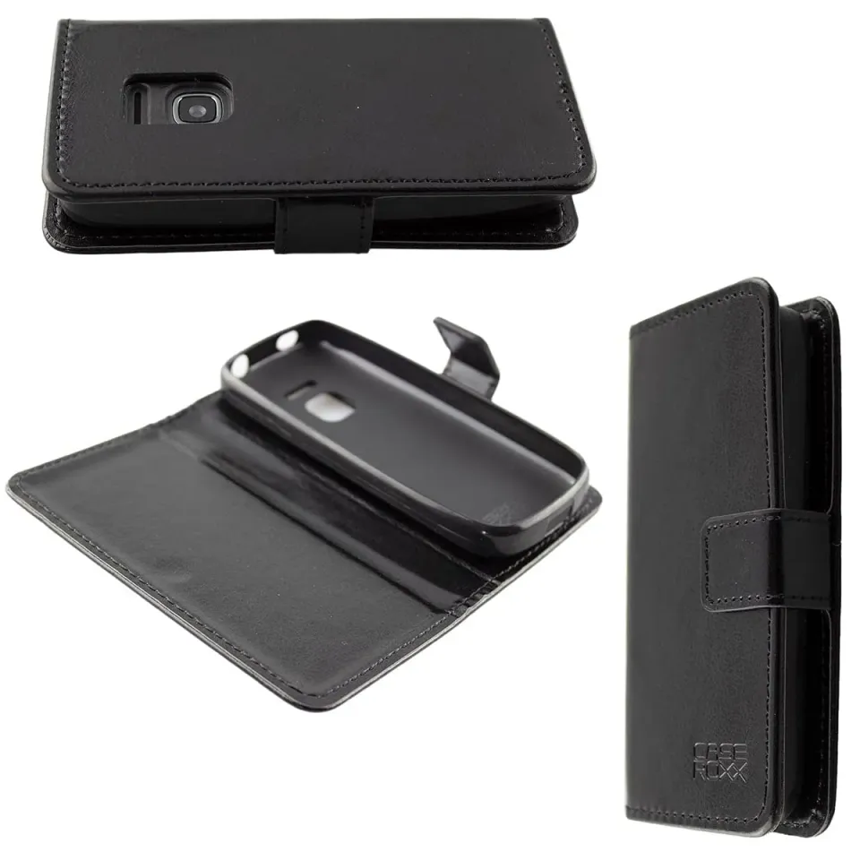 caseroxx Bookstyle cover Nokia 225 4G 2020 nera portafoglio