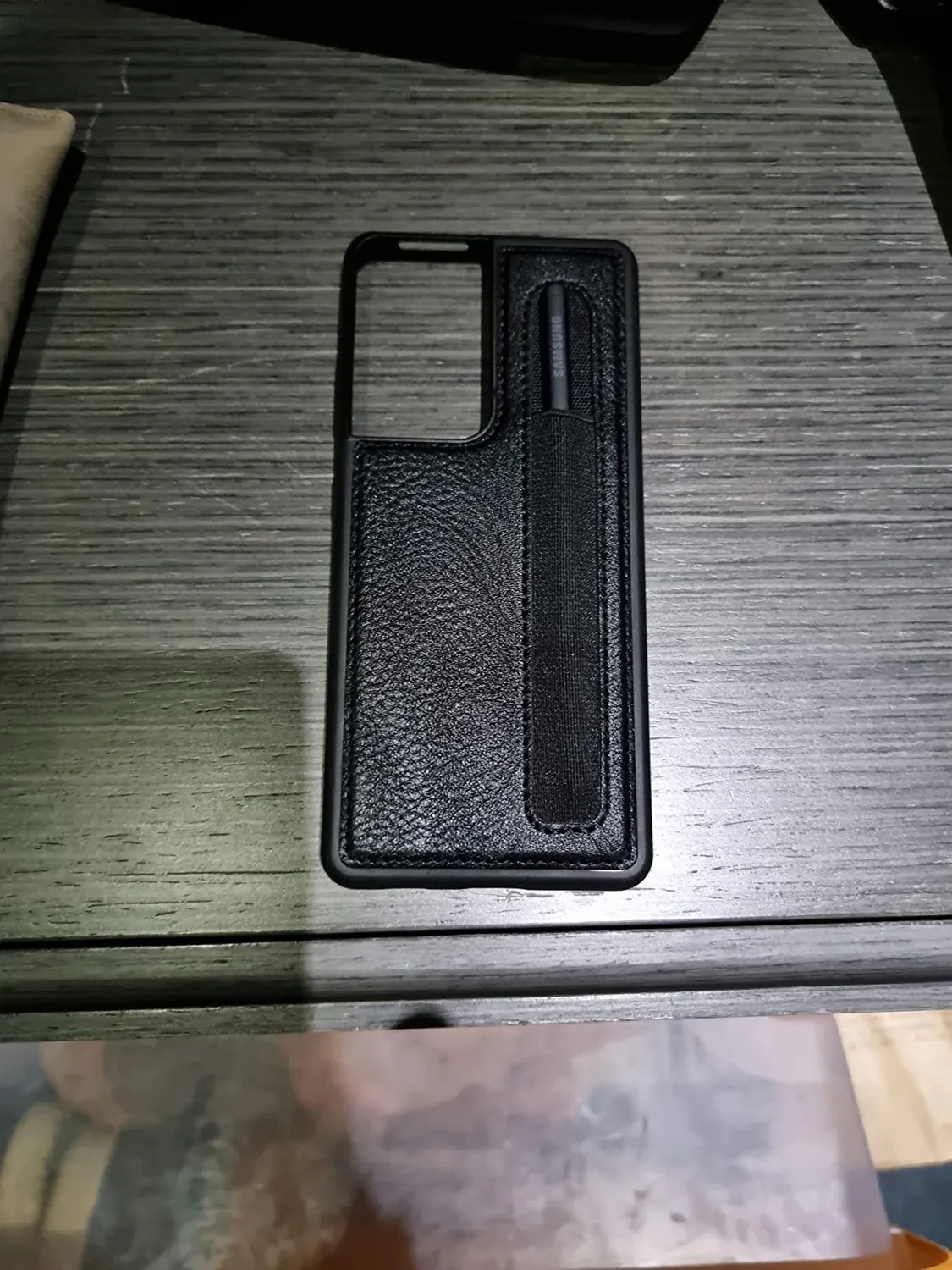 CloudValley cover Samsung Galaxy S21 Ultra 5G con copri fotocamera nero