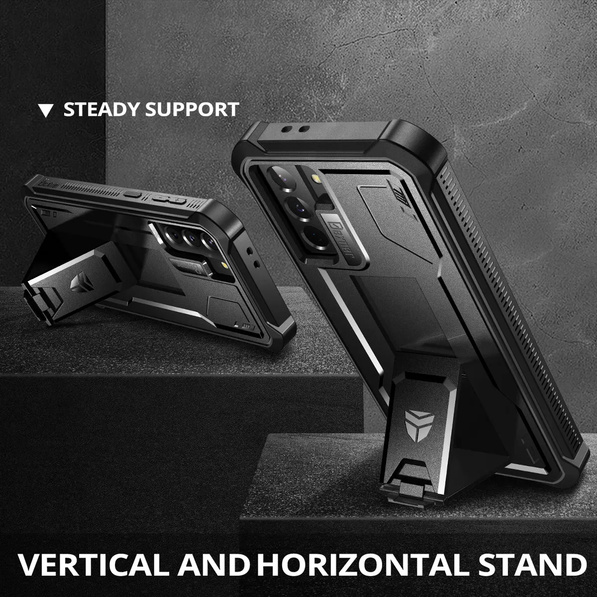 Dexnor Galaxy S21 Plus Cover nera antishock