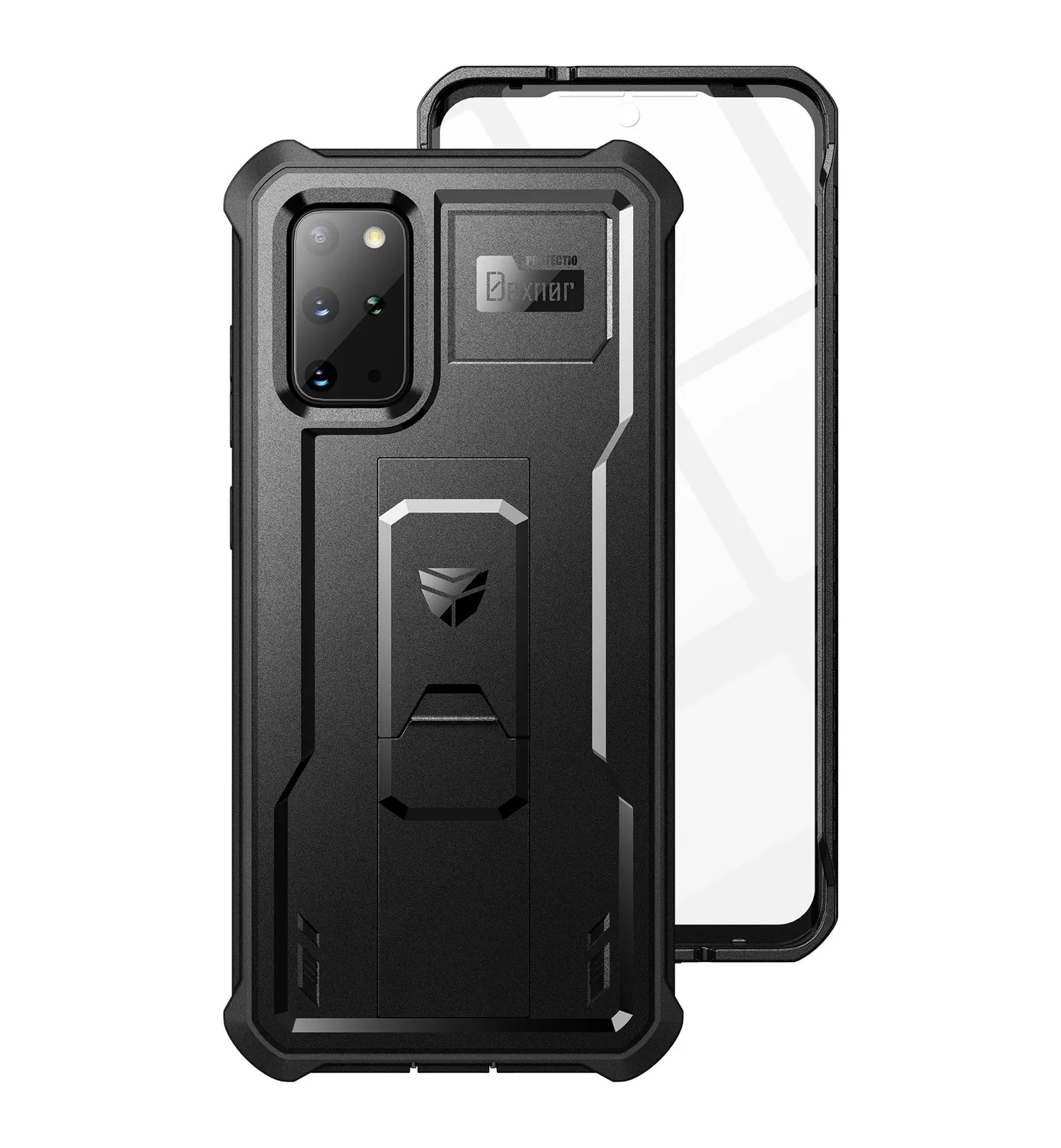 Dexnor Galaxy S20 Plus cover nero antishock