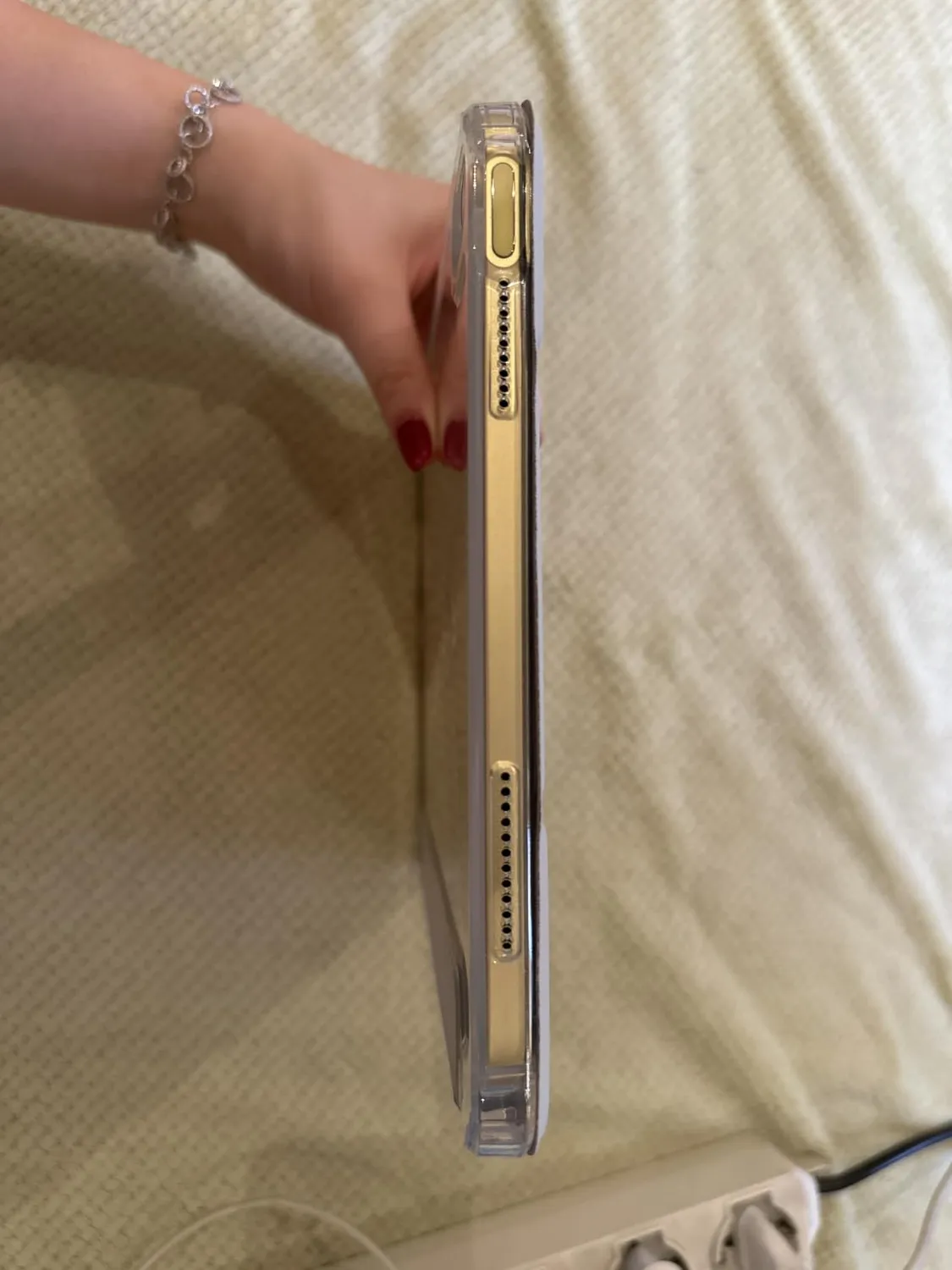 MoKo Cover iPad A16 11/10 Gen 11/10.9" Argento Trasparente
