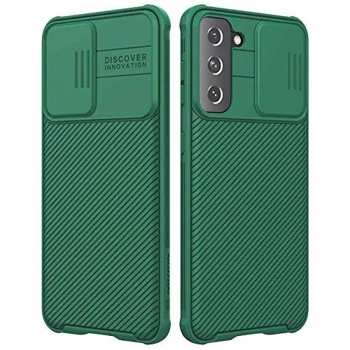 CloudValley cover Samsung Galaxy S21 5G con copri fotocamera verde