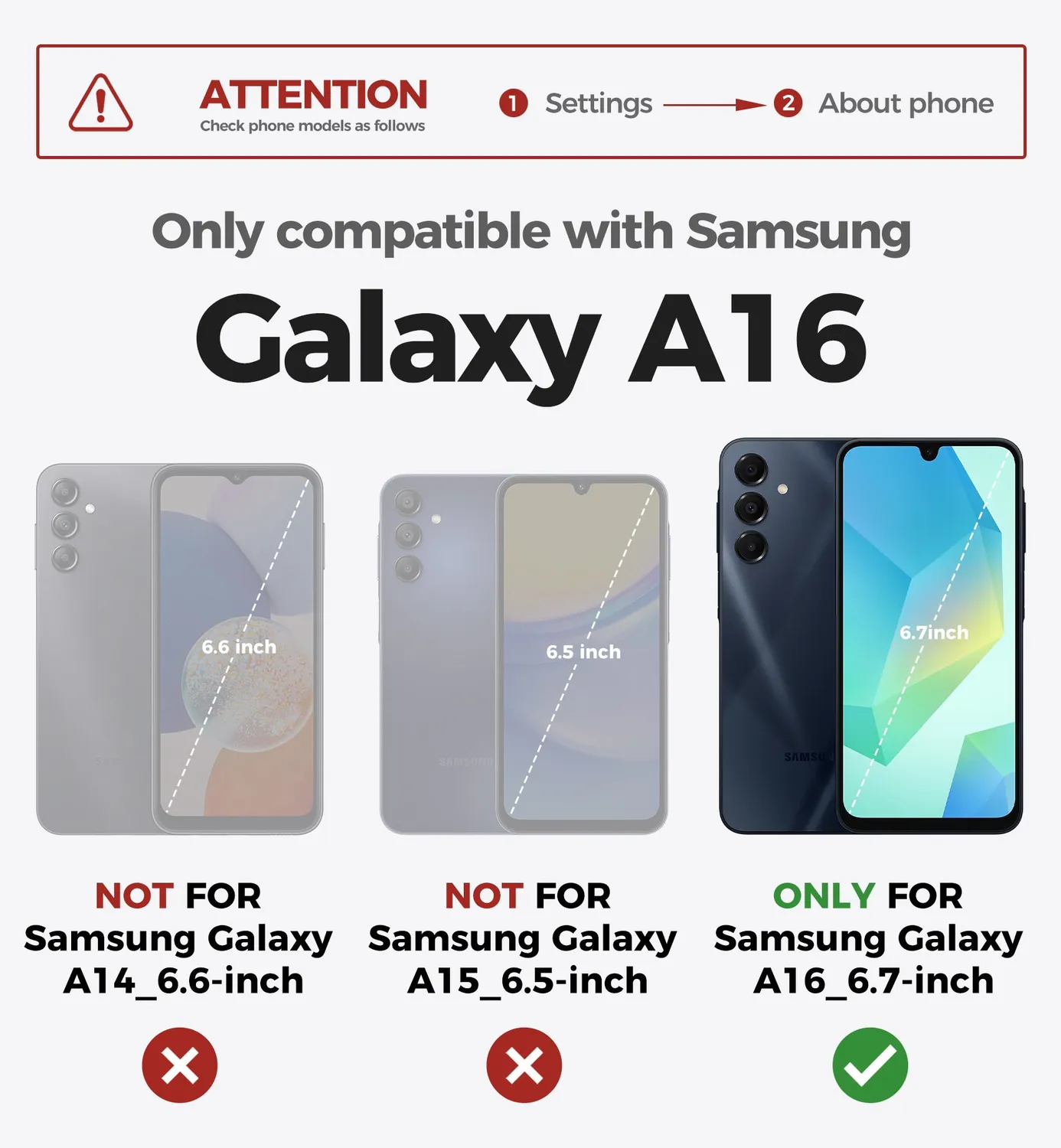 Dexnor Galaxy A16 cover rugged nera con kickstand