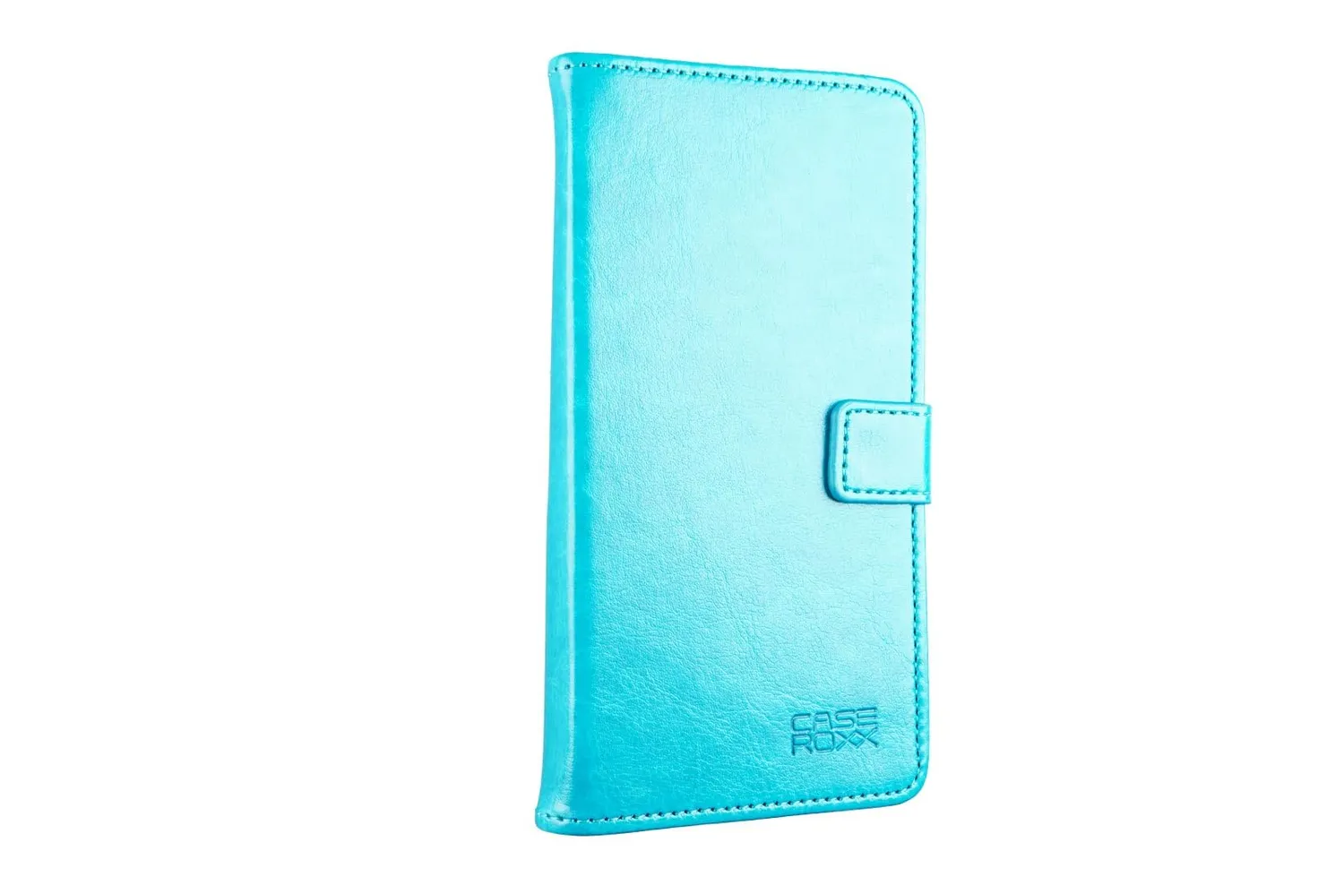 caseroxx SPC Zeus 4G cover libro azzurro chiaro carte