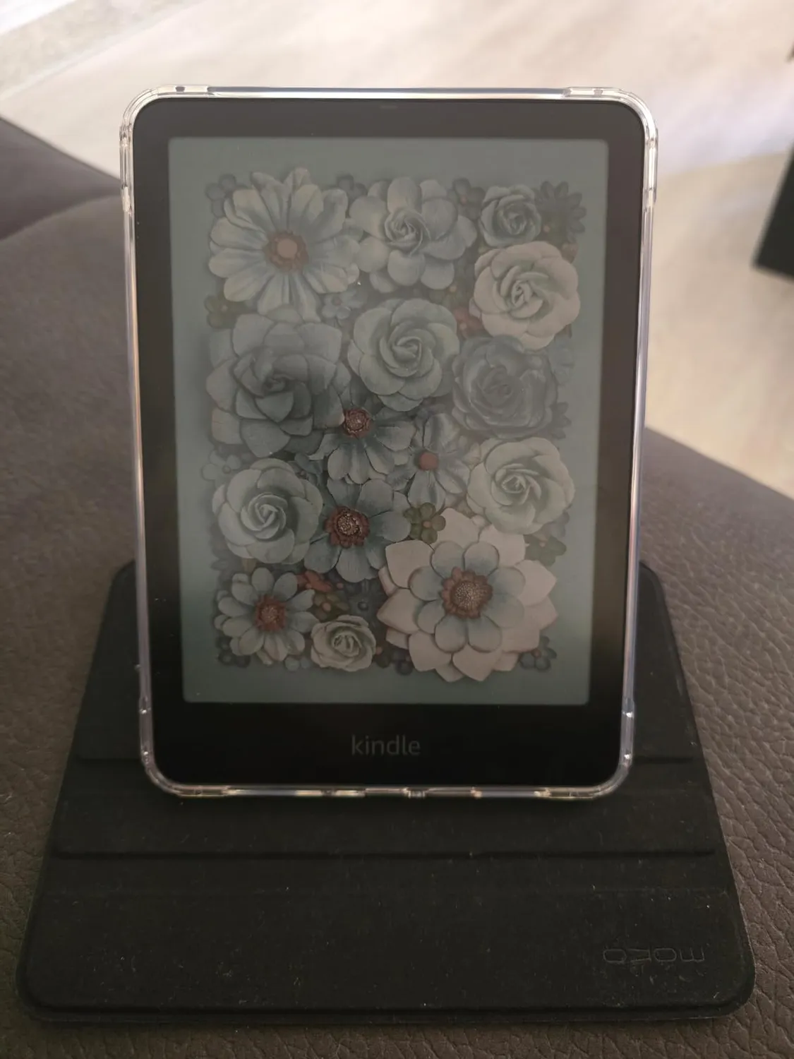 MoKo 360° SA569P custodia 7" Paperwhite Verde Agave rotante