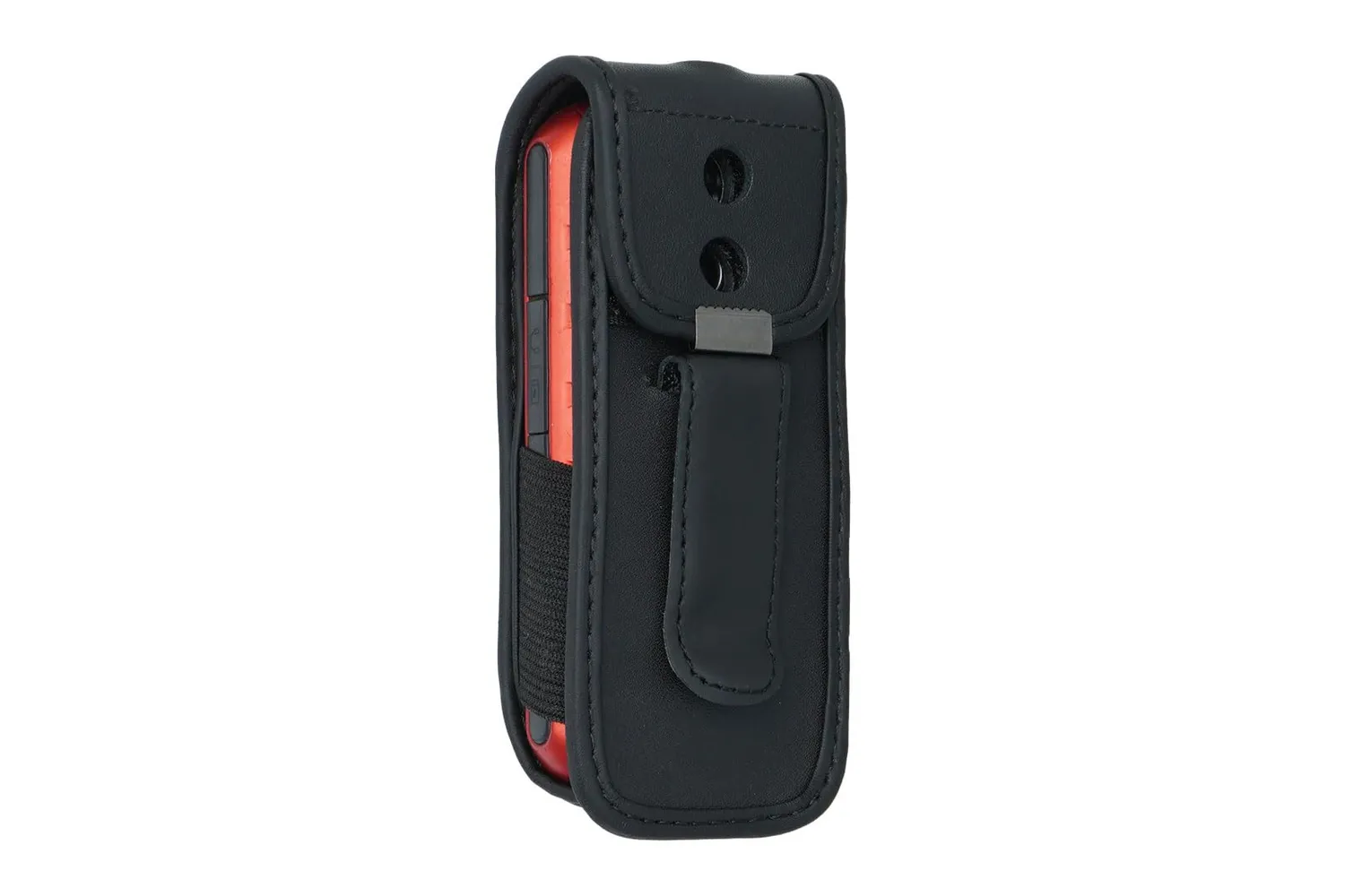 caseroxx GT-B2100 custodia cintura pelle nera finestra