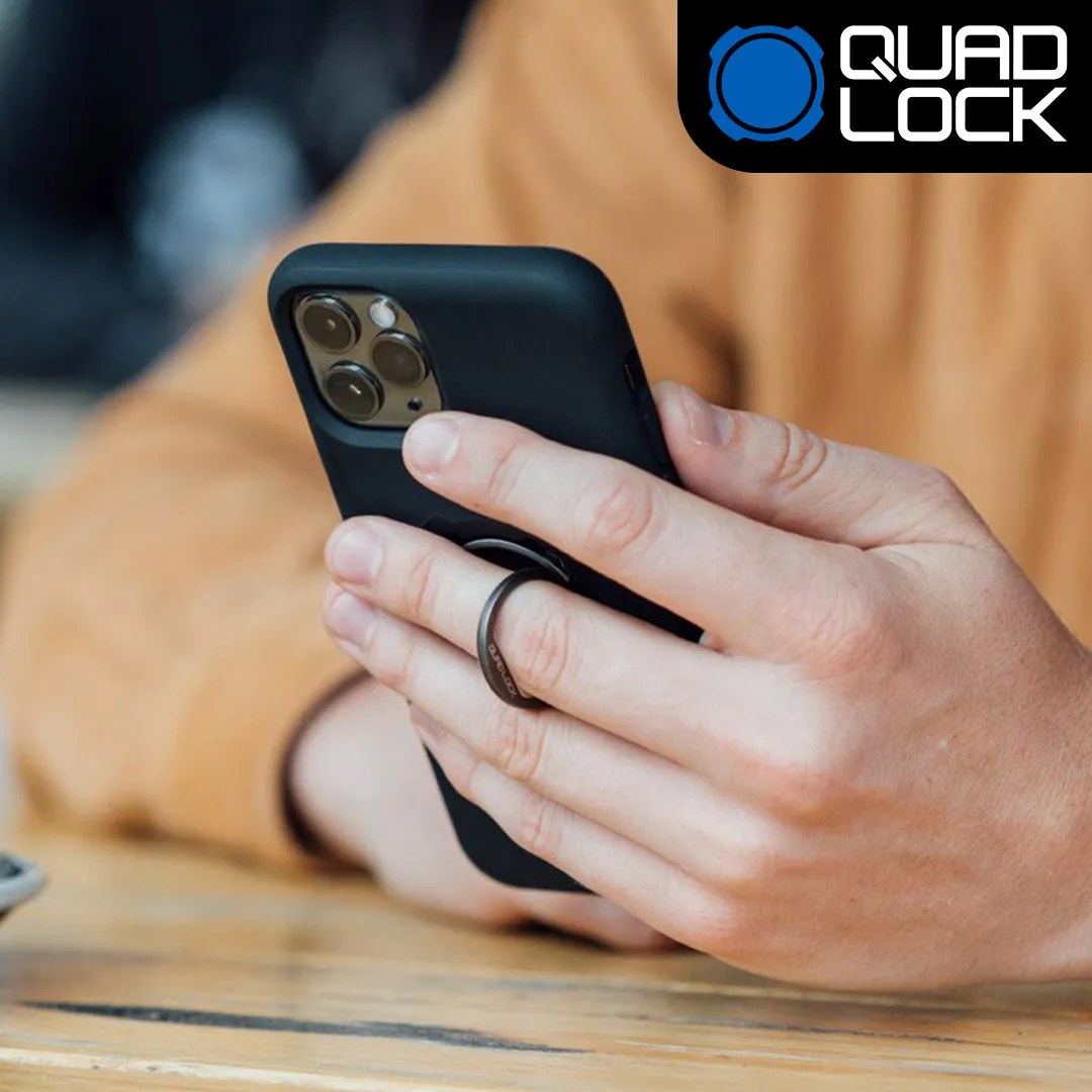 Quad Lock Anello supporto telefono con moschettone