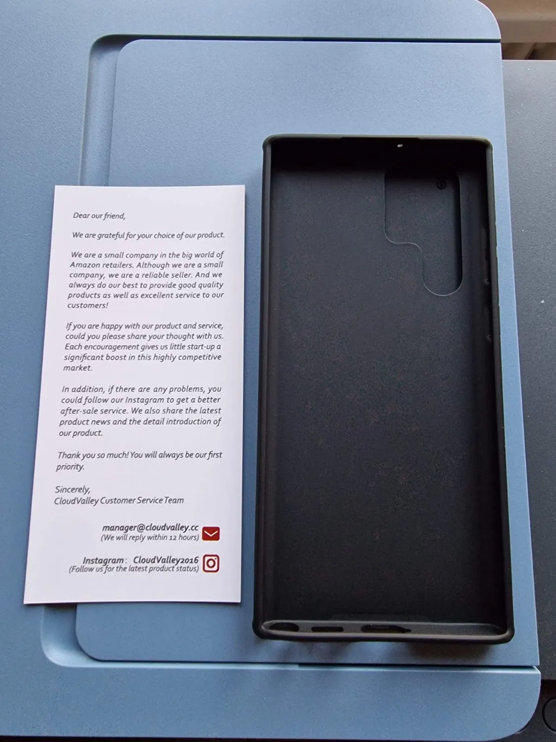 CloudValley Cover Galaxy S22 Ultra Camera Scorrevole nera slim