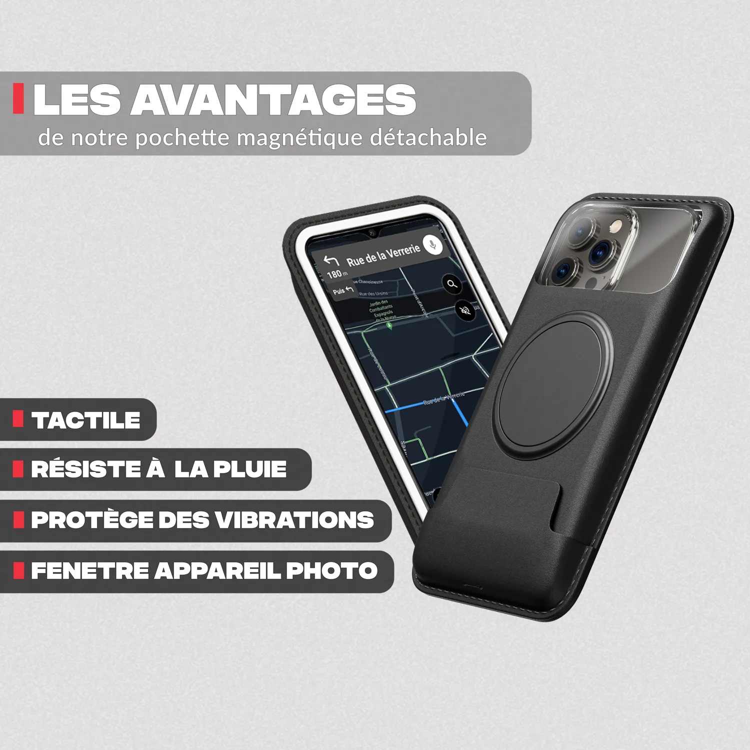 Shapeheart Moto Pro supporto telefono moto antivibrazioni
