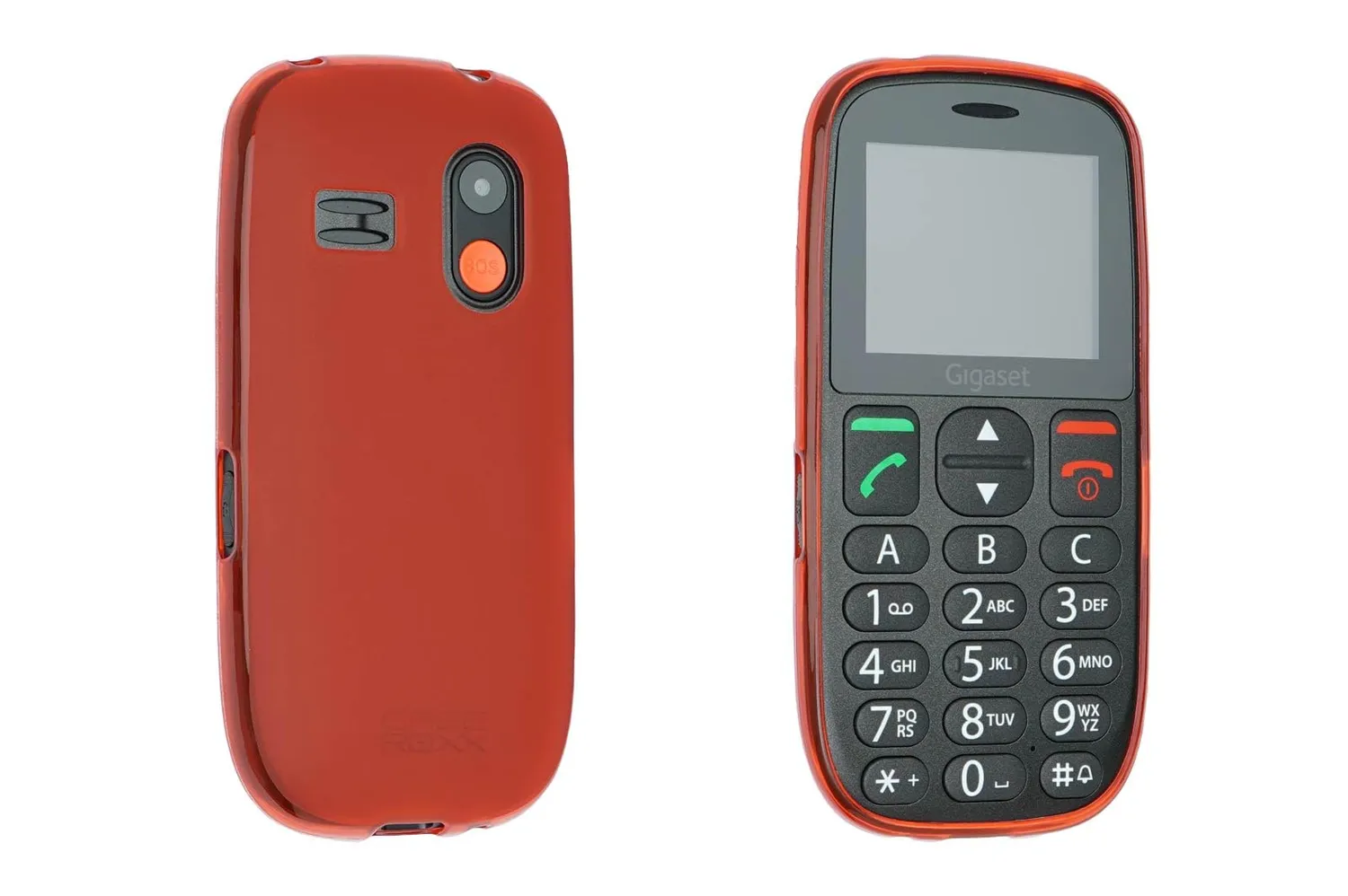 caseroxx cover Gigaset GL395 TPU verde antiscivolo