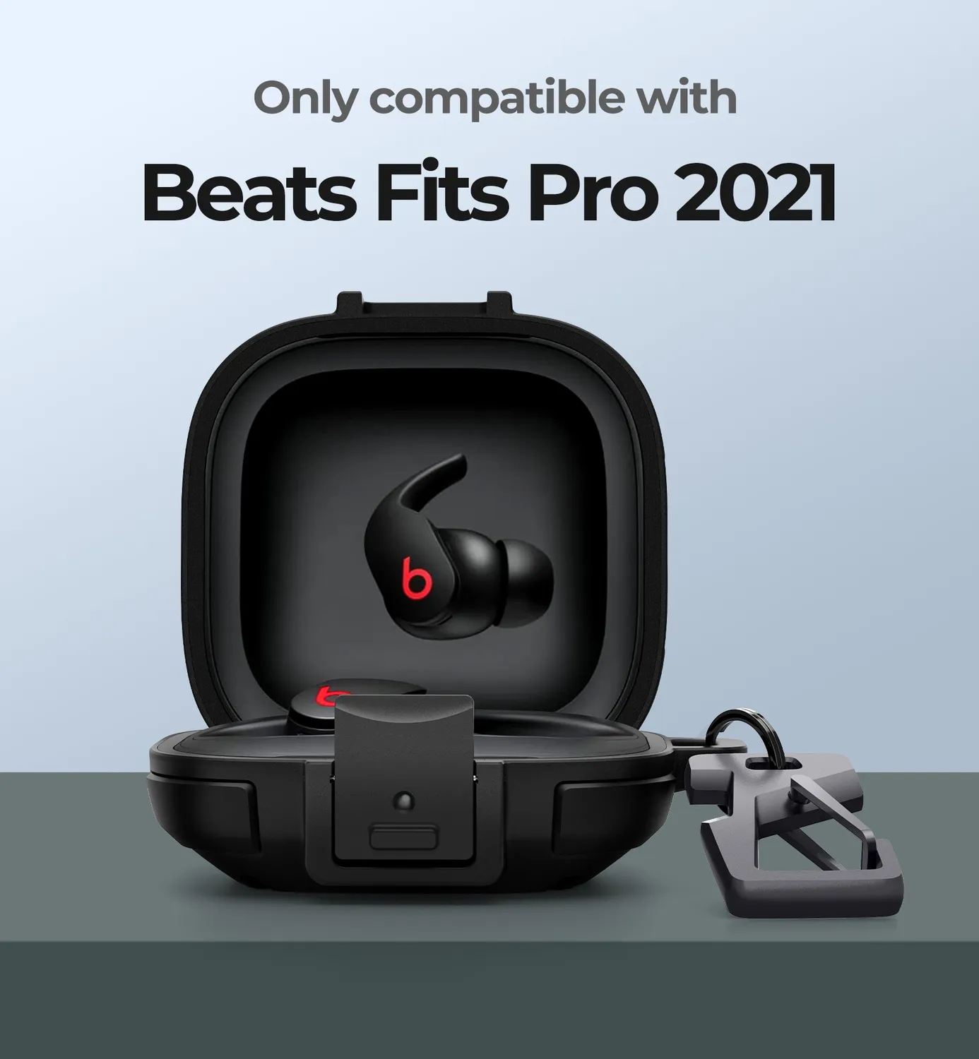 Dexnor cover Beats Fit Pro 2021 blu antiurto