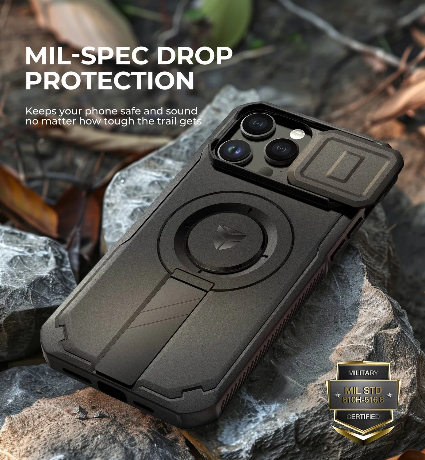 Dexnor iPhone 14 Pro Max cover nera MagSafe camera cover