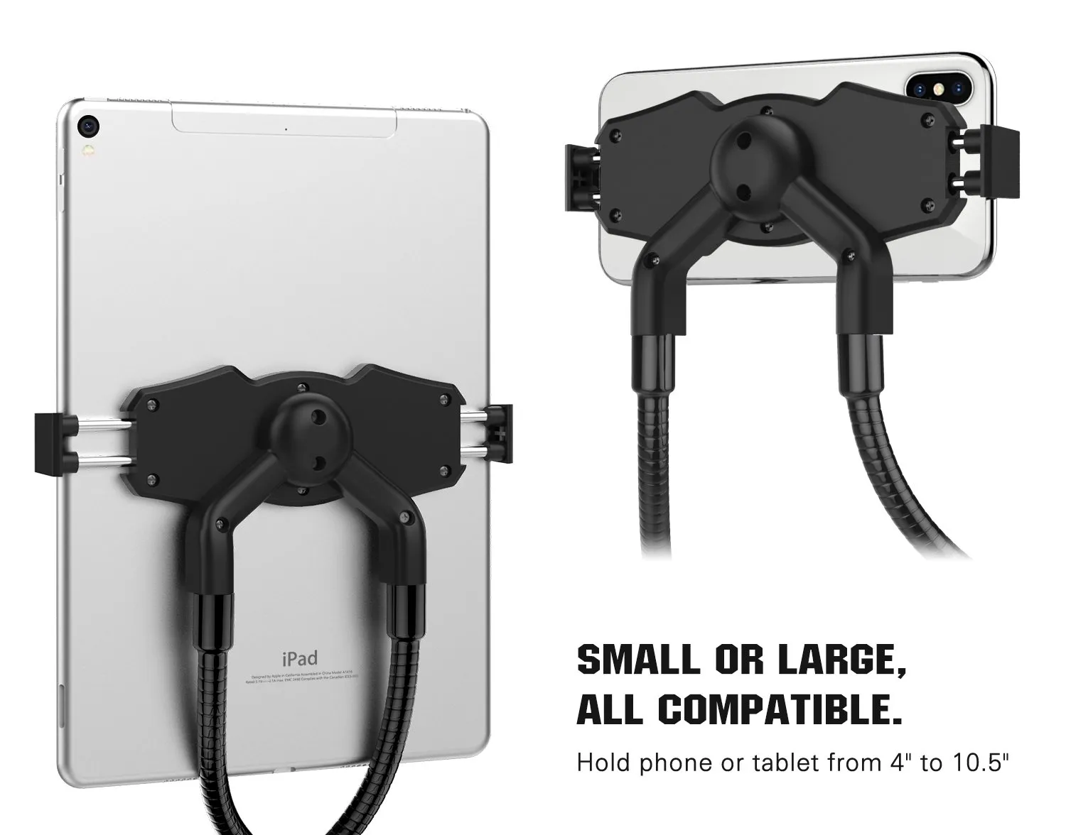 MoKo Supporto Smartphone Tablet 4-10.5" Collo Flessibile