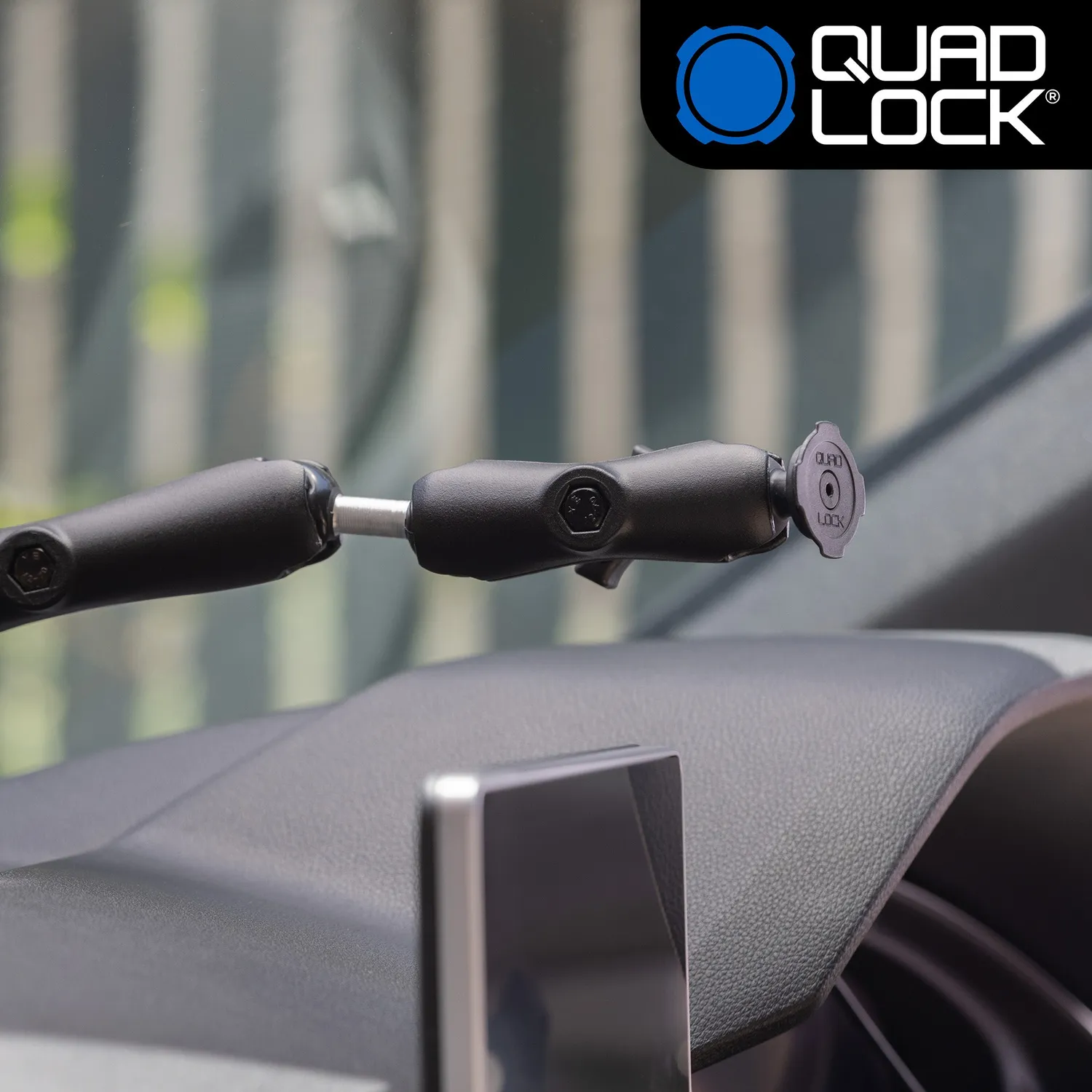 Quad Lock Adattatore Sfera 1 Pollice Attacco Superiore Auto