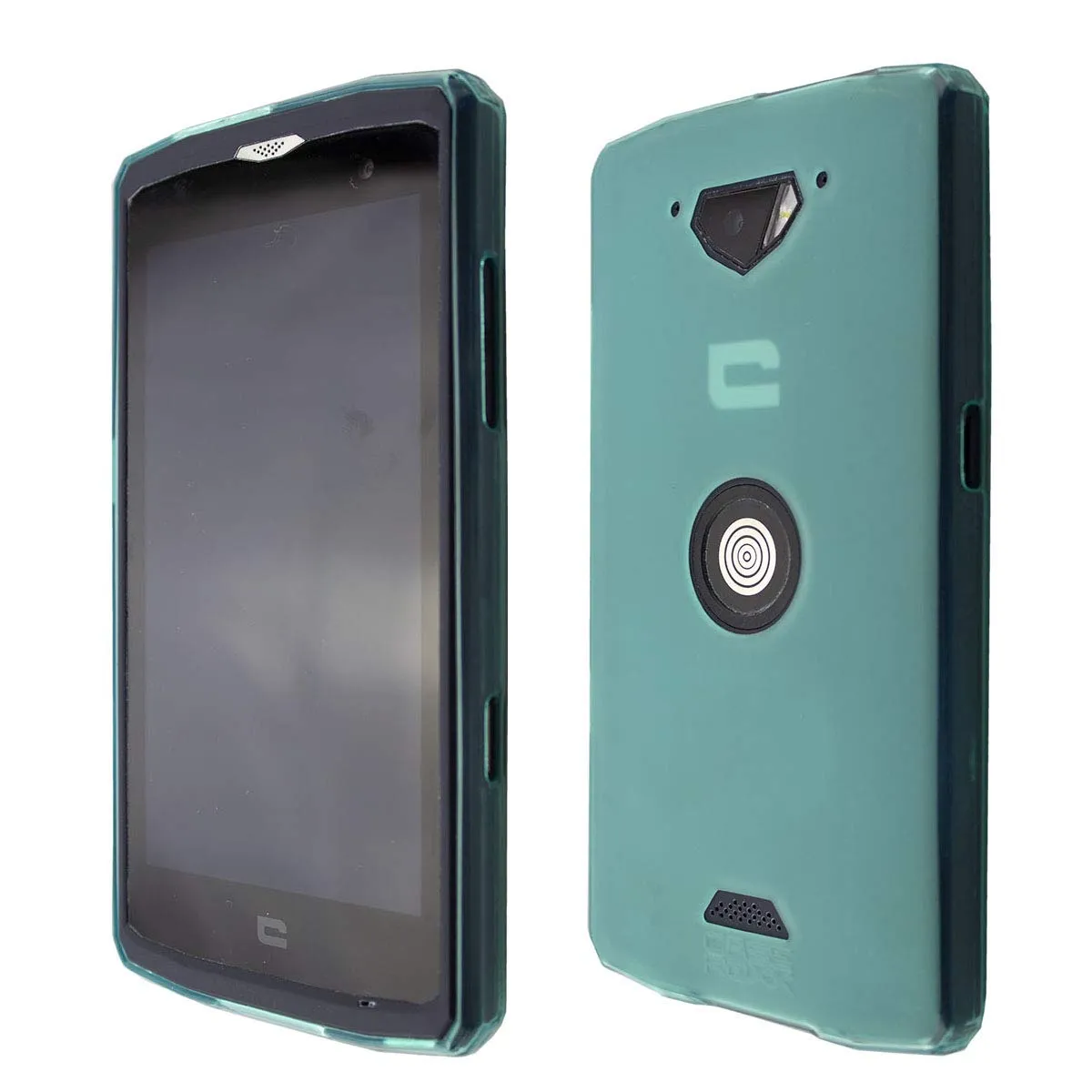 caseroxx TPU cover Crosscall Core-X3 azzurra antiurto