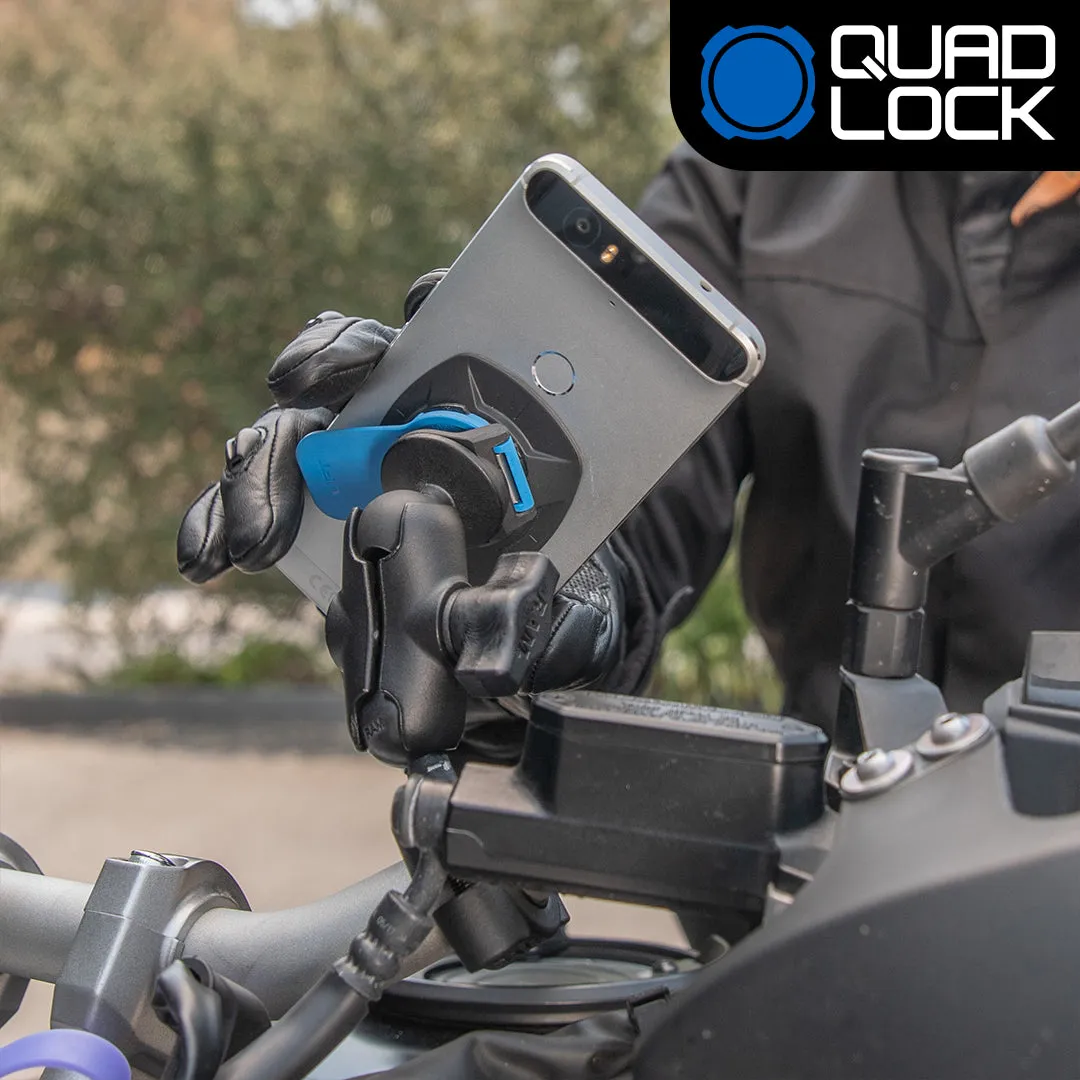 Quad Lock Kit moto adattatore sfera 1" universale