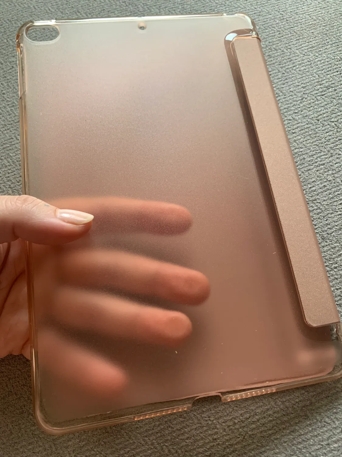 MoKo Cover iPad Mini 5 7,9" Blu Pavone trifold