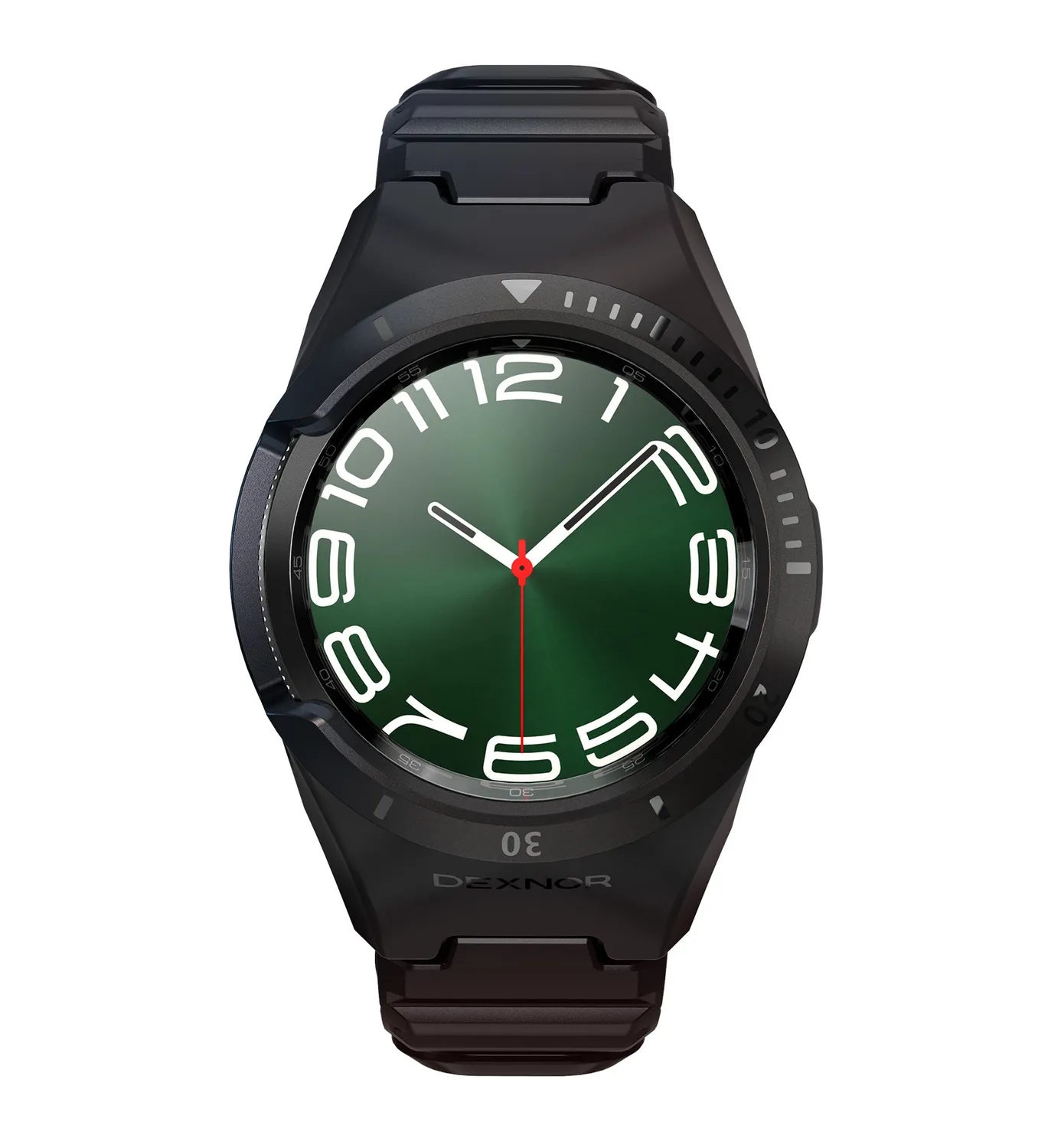 Dexnor per Galaxy Watch 6 cover 47mm nera bumper